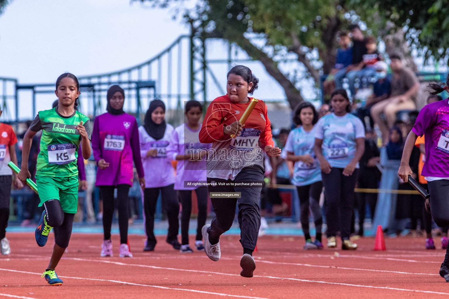 Day 3 of Inter-School Athletics Championship held in Male', Maldives on 25th May 2022. Photos by: Nausham Waheed / images.mv