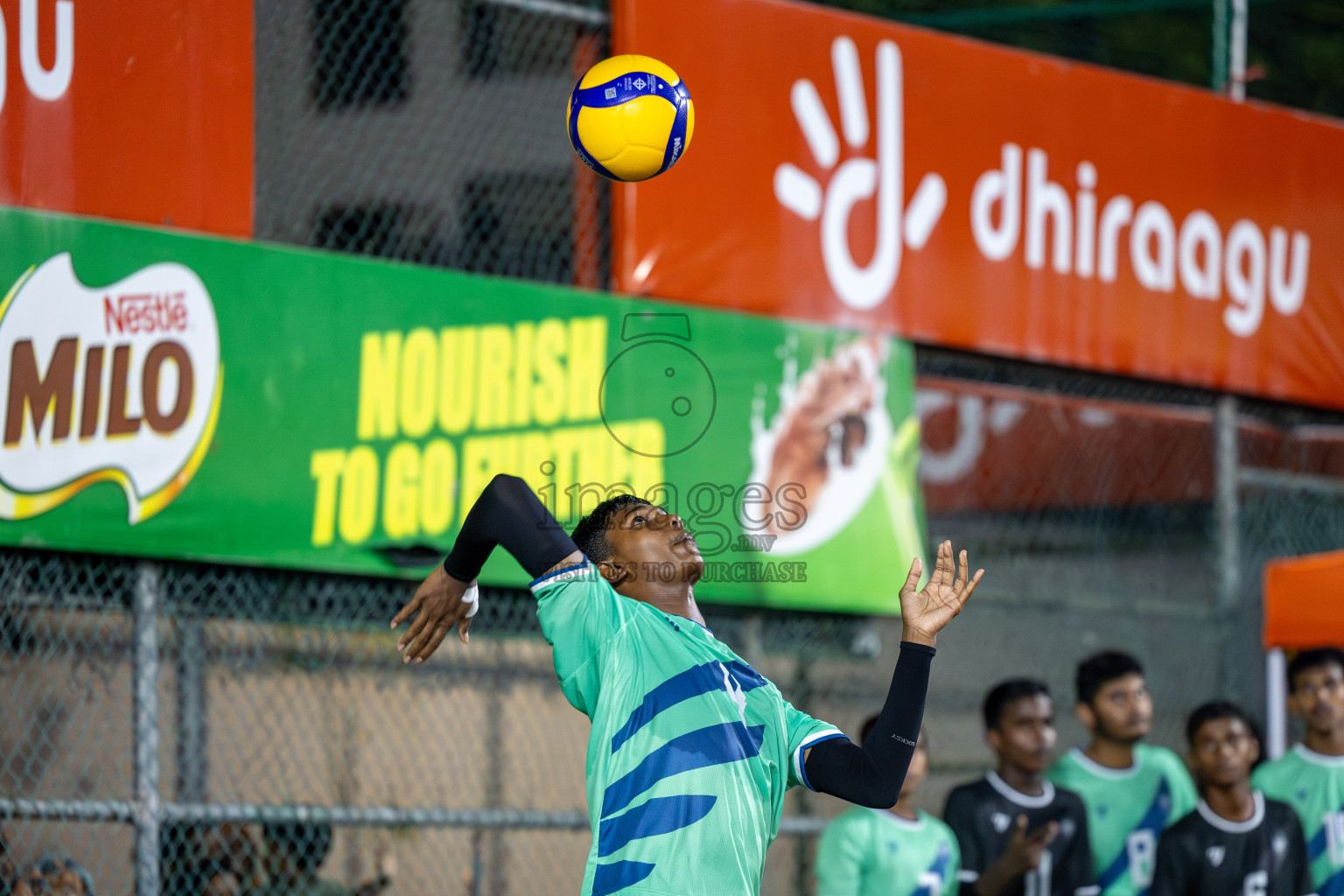 Day 4 of Interschool Volleyball Tournament 2024 was held in Ekuveni Volleyball Court at Male', Maldives on Sunday, 26th November 2024. Photos: Mohamed Mahfooz Moosa / images.mv