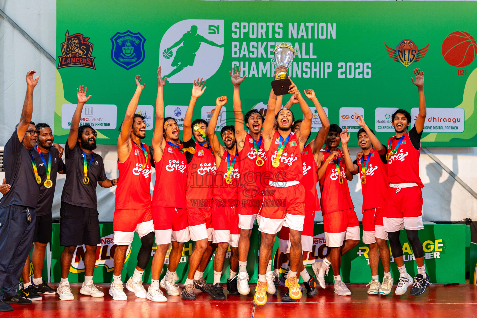 Day 4 of Sports Nation Basketball Championship 2026 was held in Basket Ground Male', Maldives on Monday, 15th June 2026. Photos: Nausham Waheed, Mohamed Mahfooz Moosa / Images.mv