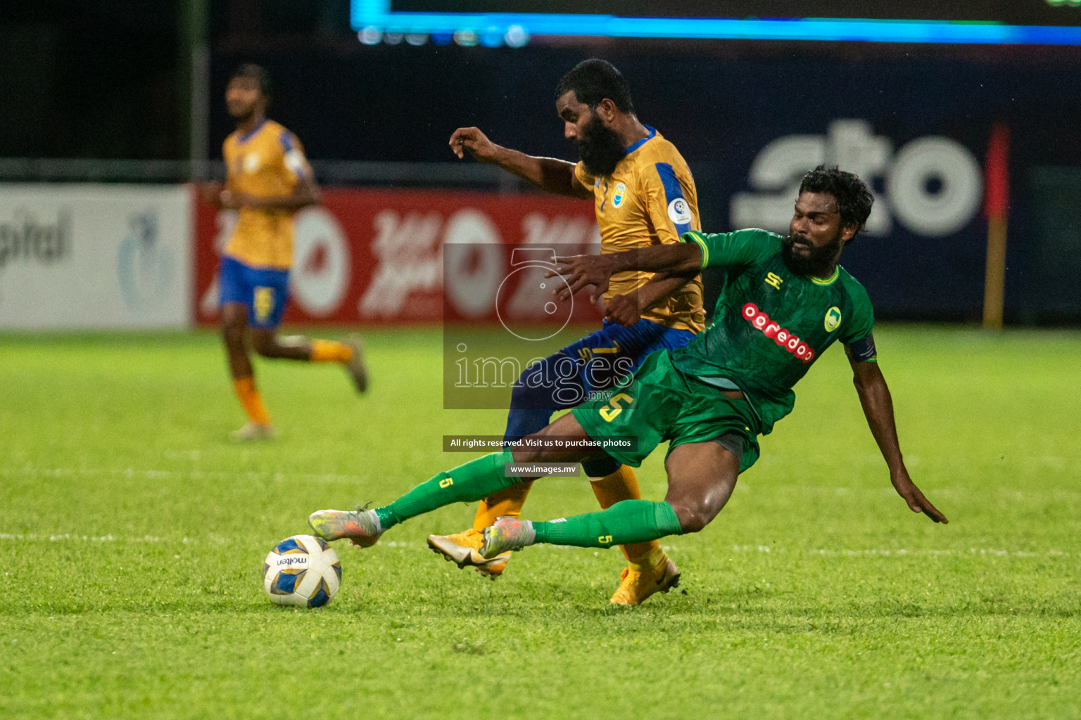 Maziya SRC vs Club Valencia in the Community Shield Match 2021/2022 on 15 December 2021 held in Male', Maldives. Photos: Hassan Simah / images.mv