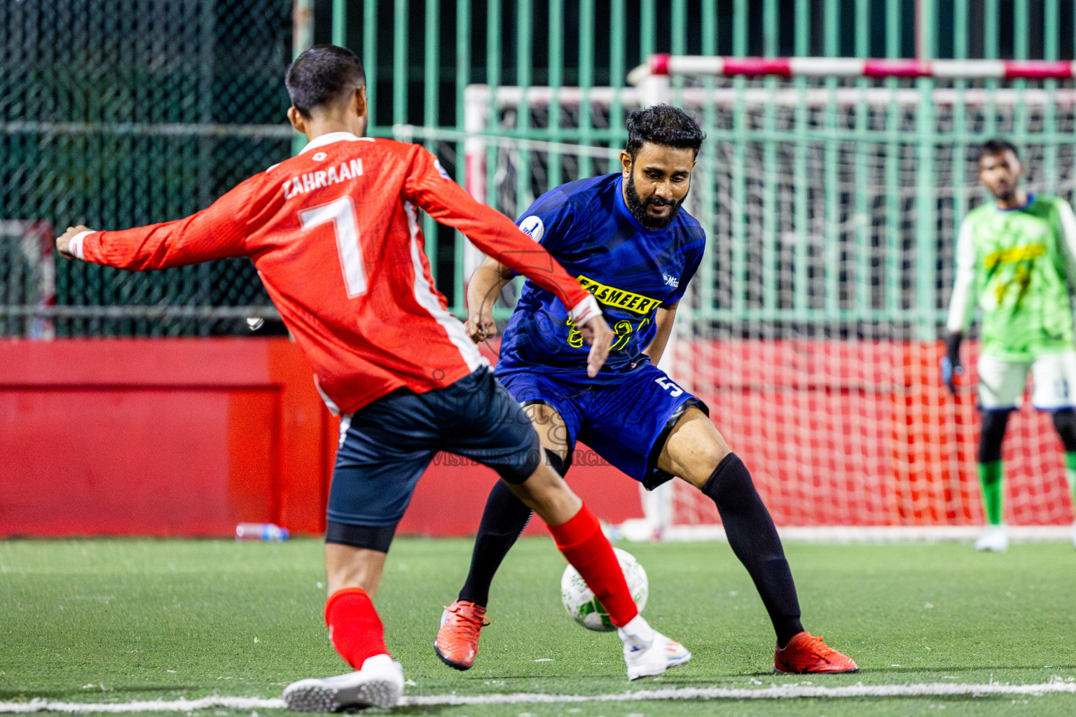 MIFCO vs BML in Day 8 of Office League 2025 was held on Wednesday, 23rd April 2025 in Hulhumale', Maldives. Photos: Nausham Waheed / images.mv