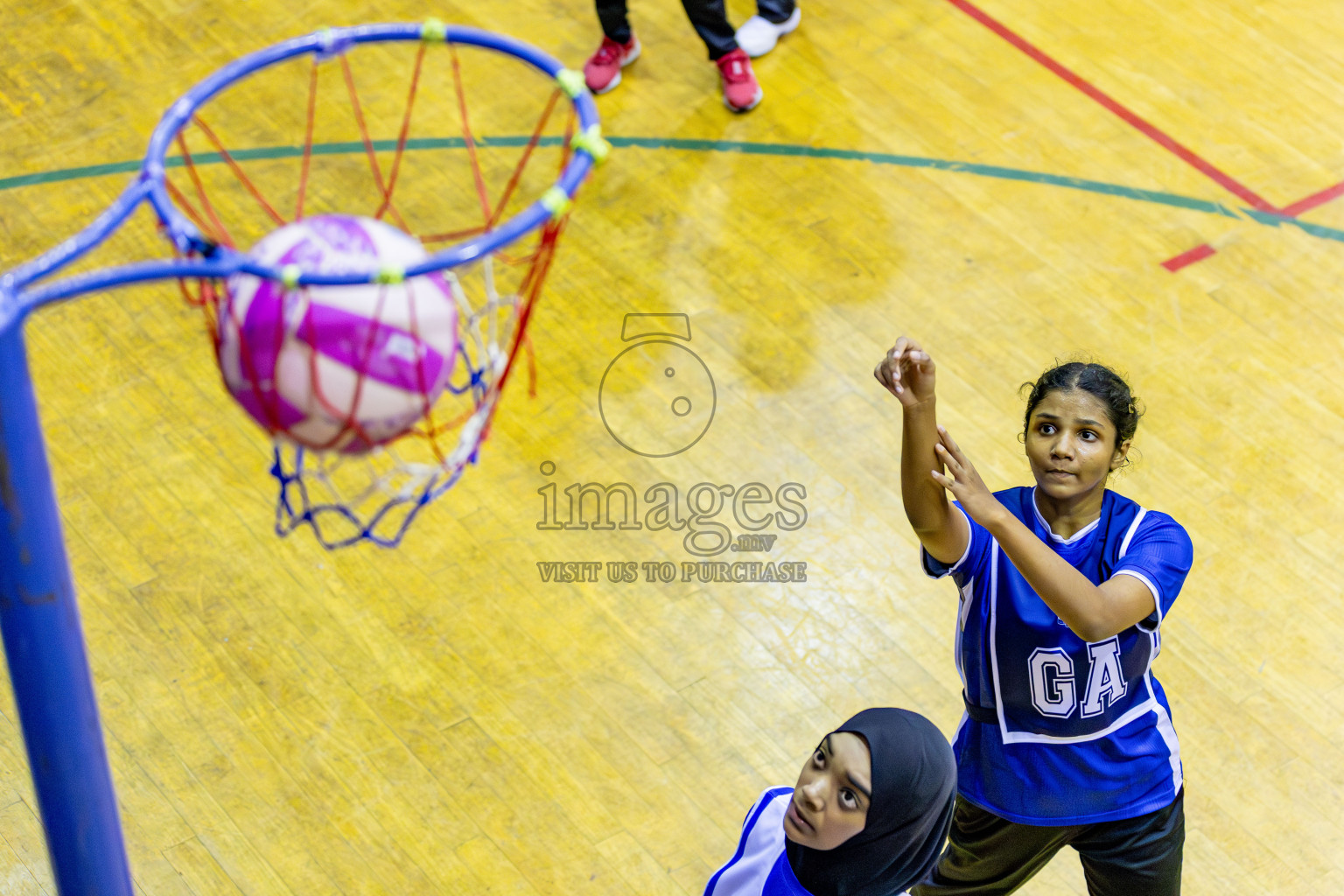 Day 4 of Inter-School Netball Tournament 2025 was held in Social Center Indoor Hall on Tuesday, 21th October 2025. Photos: Areef Adam / images.mv