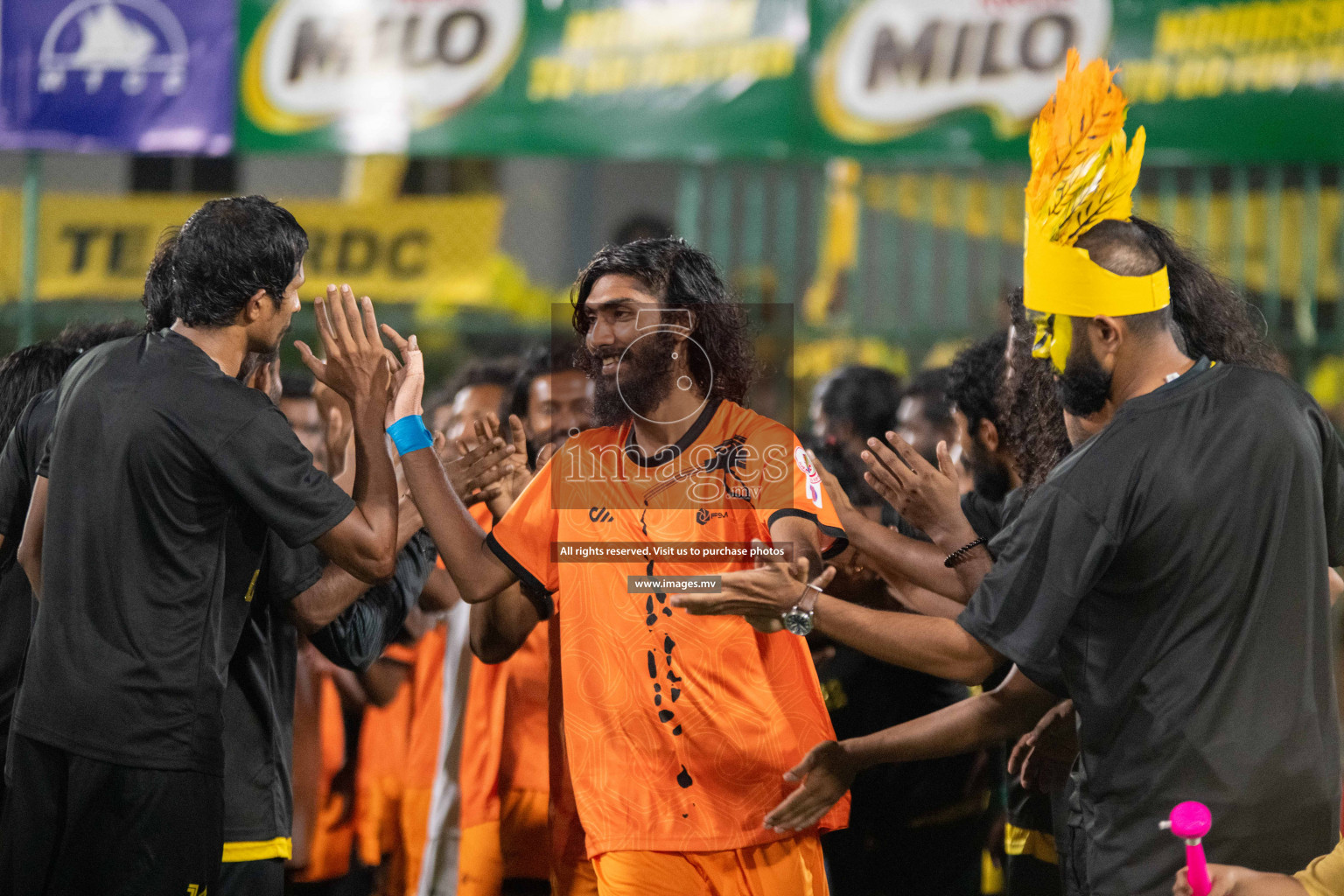 RRC Vs FSM in the Semi Finals of Club Maldives 2021 held in Hulhumale, Maldives on 19 December 2021. Photos: Shuu Abdul Sattar / images.mv