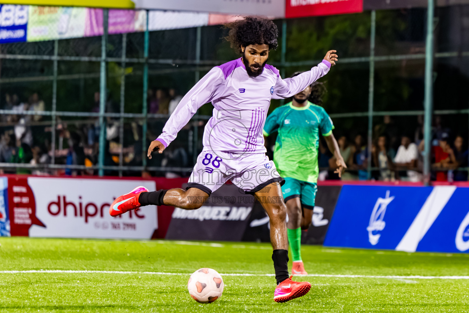 Hulhumale Hospital vs Team MCC in Day 10 of Club Maldives Cup Classic 2025 was held in Rehendi Futsal Ground, Hulhumale', Maldives on Wednesday, 24th September 2025. Photos: Nausham Waheed / images.mv