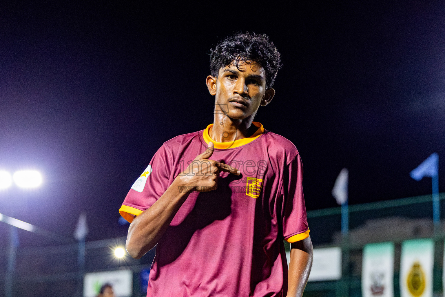Comienzo fc vs The dee ess kay in Day 1 of Laamehi Dhiggaru Ekuveri Futsal Challenge 2025 was held on Thursday, 24th July 2025, at Dhiggaru Futsal Ground, Dhiggaru, Maldives Photos: Nausham Waheed / images.mv