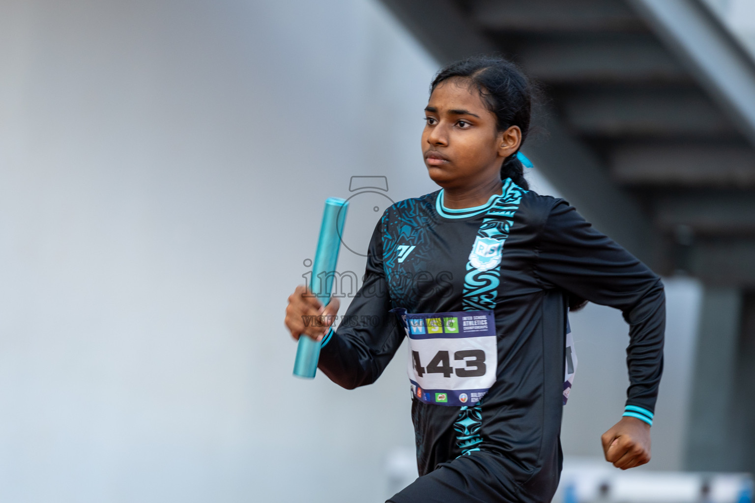 Day 5 of MWSC Interschool Athletics Championships 2024 held in Hulhumale Running Track, Hulhumale, Maldives on Wednesday, 13th November 2024. Photos by: Ismail Thoriq / Images.mv