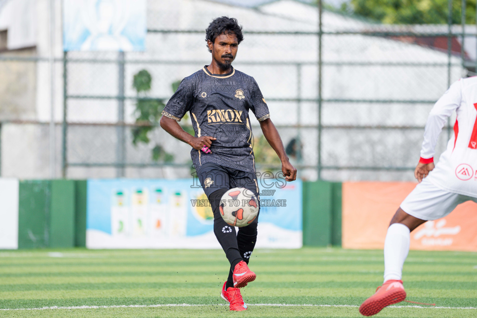Outreef SC VS Lecrose SC in Day 3 - Fonadhoo Youth Futsal Challenge 2025 held in Fonadhoo Futsal Stadium, L. Fonadhoo, Maldives on Tuesday, 28th October 2025 Photos: Arif Rasheed / images.mv