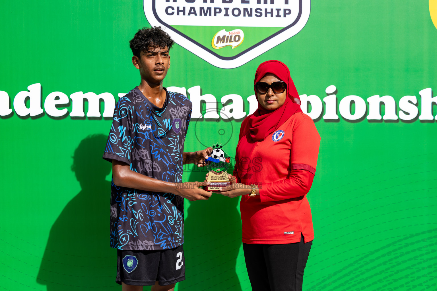 Day 4 of MILO Academy Championship 2024 (U-14) was held in Henveyru Stadium, Male', Maldives on Sunday, 3rd November 2024. 
Photos: Hassan Simah / Images.mv