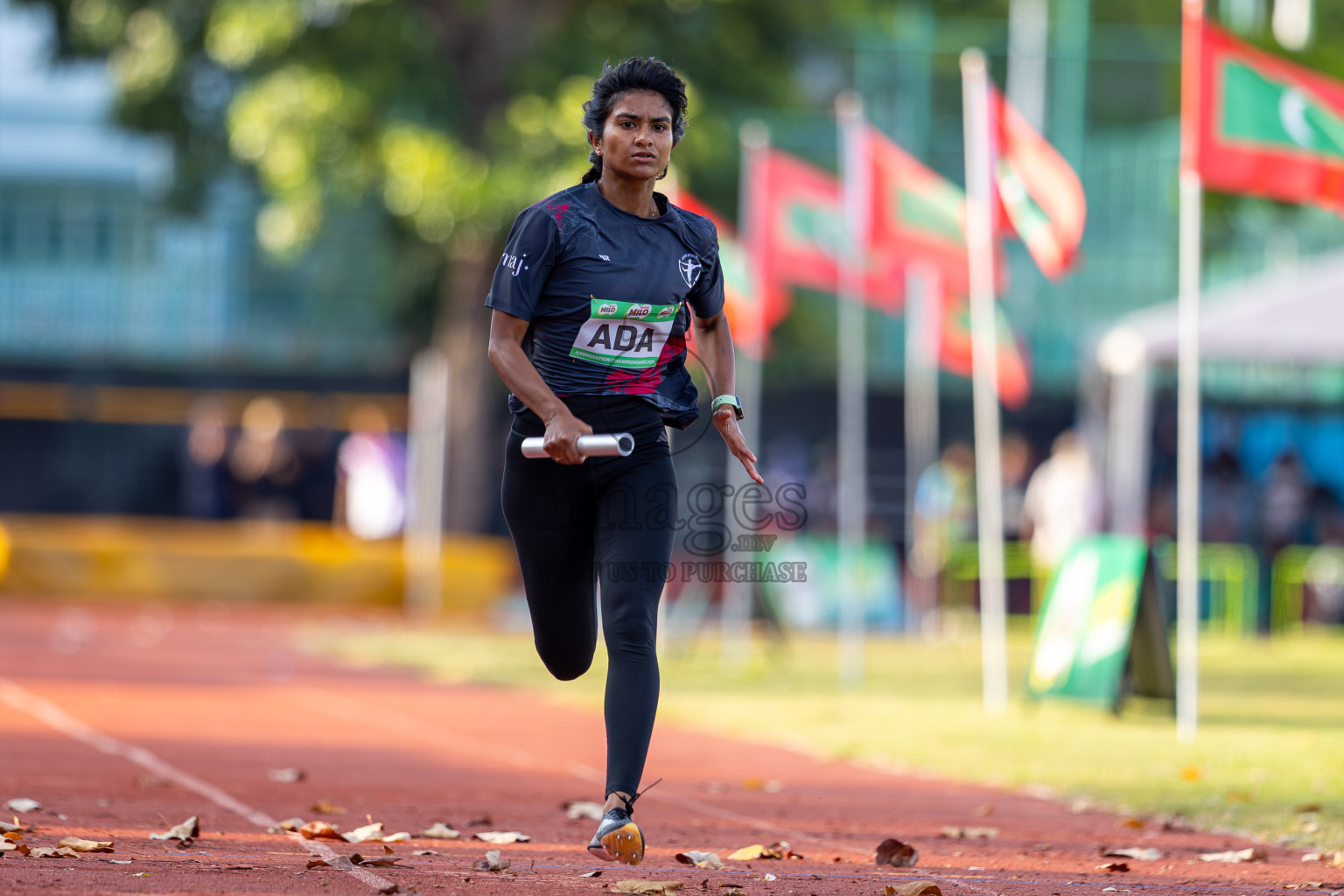 Day 2 of 12th Milo Association Championships was held in Ekuveni Track at Male', Maldives on Friday, 25th April 2025. Photos: Ismail Thoriq / images.mv