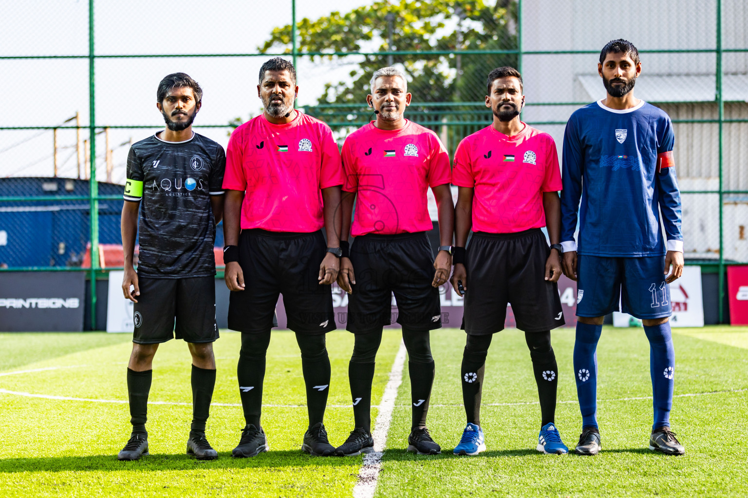 Invicto SC vs Escolar FC in Day 3 of BG Futsal Challenge 2024 was held on Thursday, 14th March 2024, in Male', Maldives Photos: Nausham Waheed / images.mv