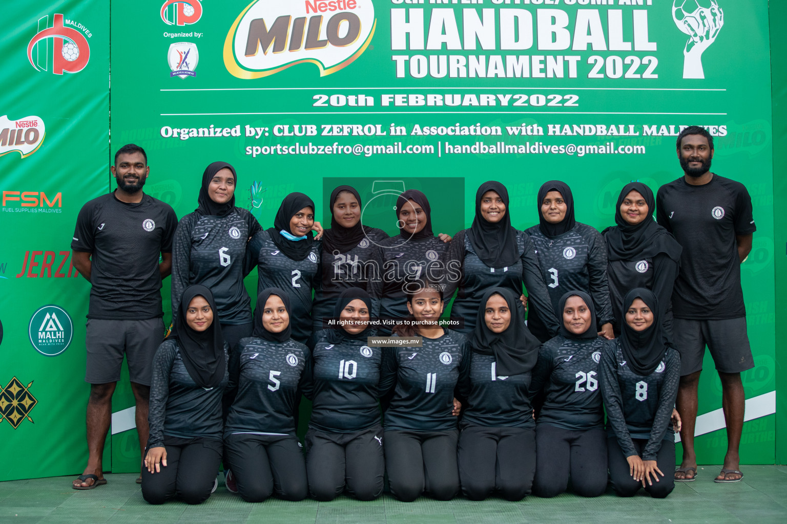 Day 12 of Milo 6th Inter Office Handball Tournament 2022 - Photos by Hassan Simah