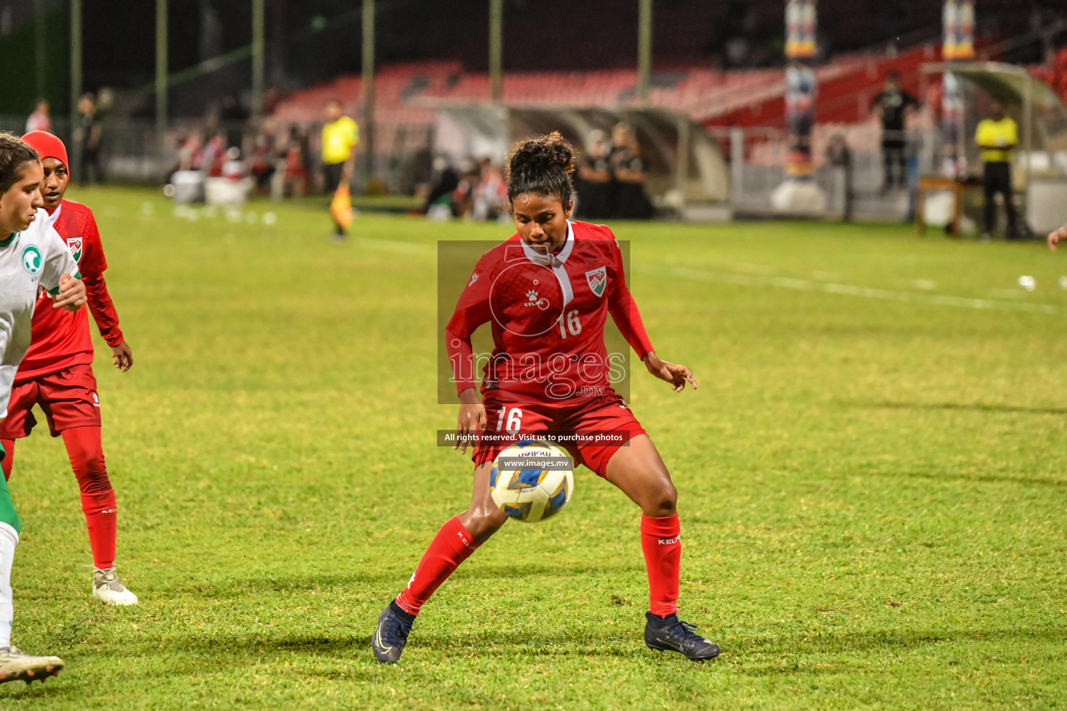 Women's International Friendly Maldives VS Saudi Arabia photos by Nausham Waheed