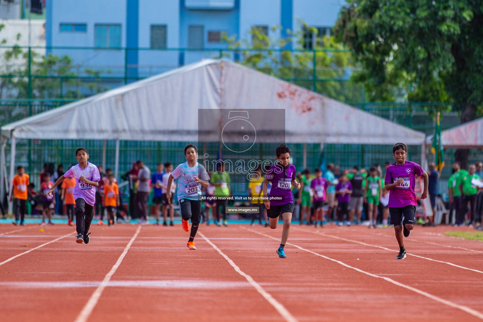 Day 1 of Inter-School Athletics Championship held in Male', Maldives on 22nd May 2022. Photos by: Maanish / images.mv