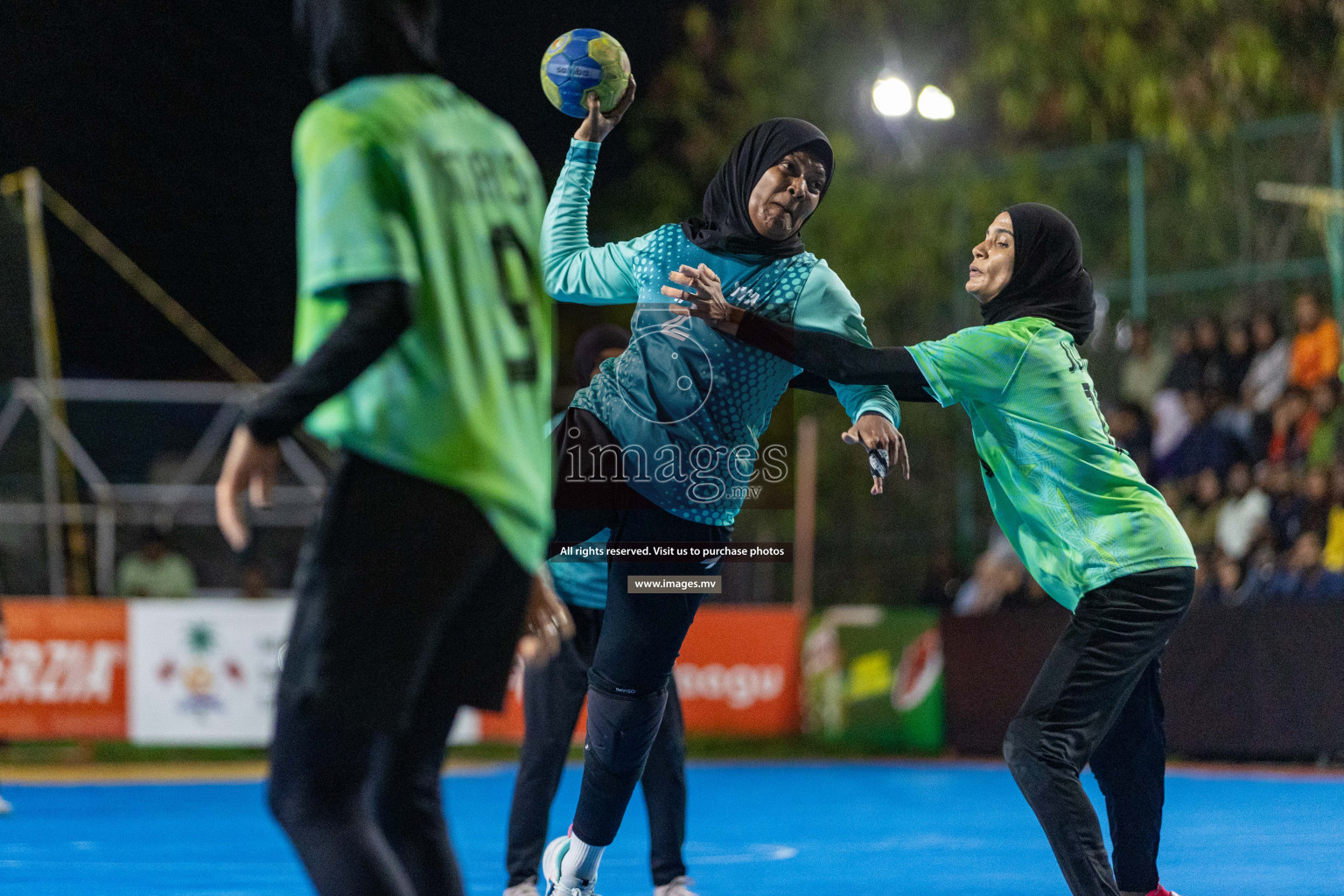 2nd Division Final of 7th Inter-Office/Company Handball Tournament 2023, held in Handball ground, Male', Maldives on Monday, 25th October 2023 Photos: Nausham Waheed/ Images.mv