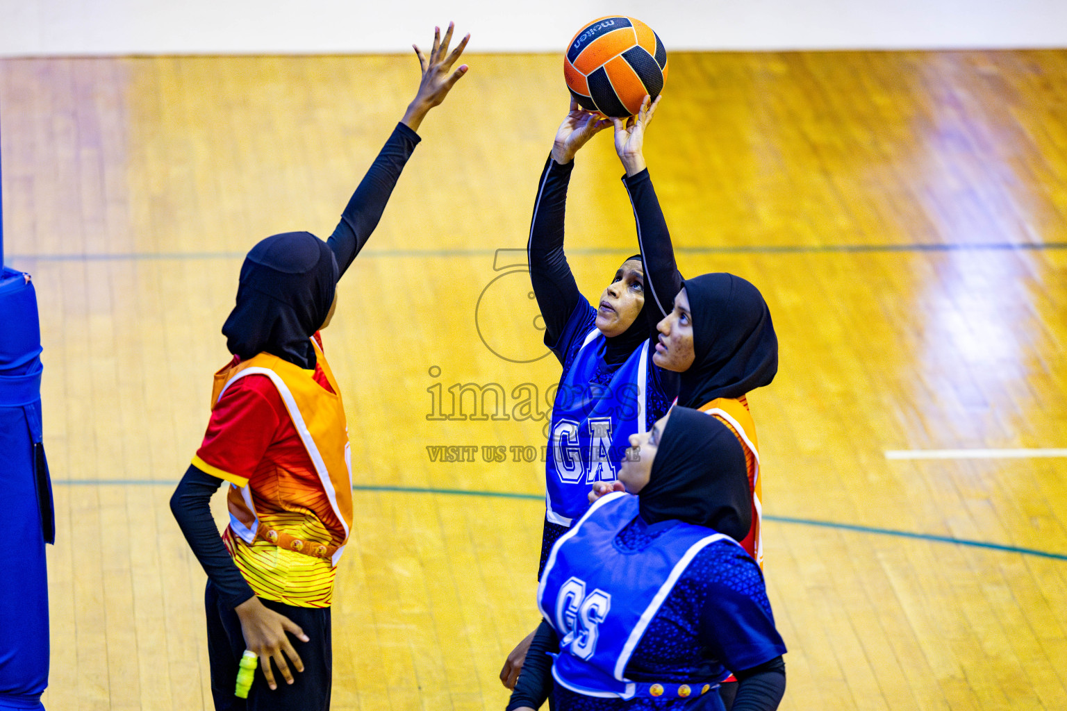 Day 5 of 21st National Netball Tournament was held in Social Canter at Male', Maldives on Sunday, 13th May 2024. Photos: Nausham Waheed / images.mv