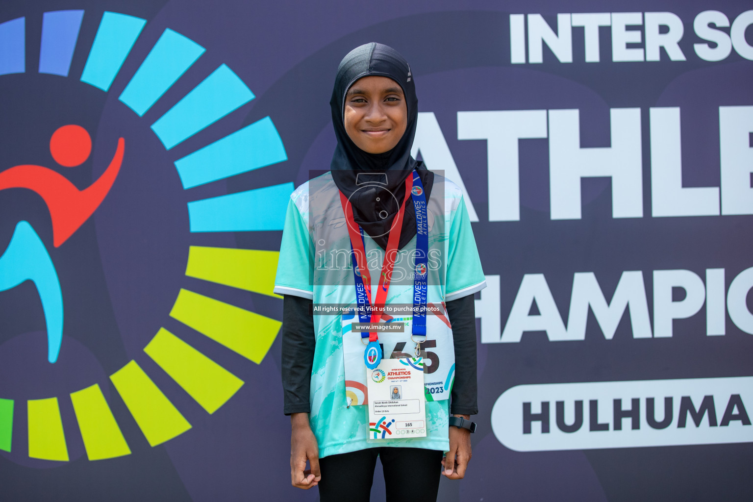 Day four of Inter School Athletics Championship 2023 was held at Hulhumale' Running Track at Hulhumale', Maldives on Wednesday, 18th May 2023. Photos:  Nausham Waheed / images.mv