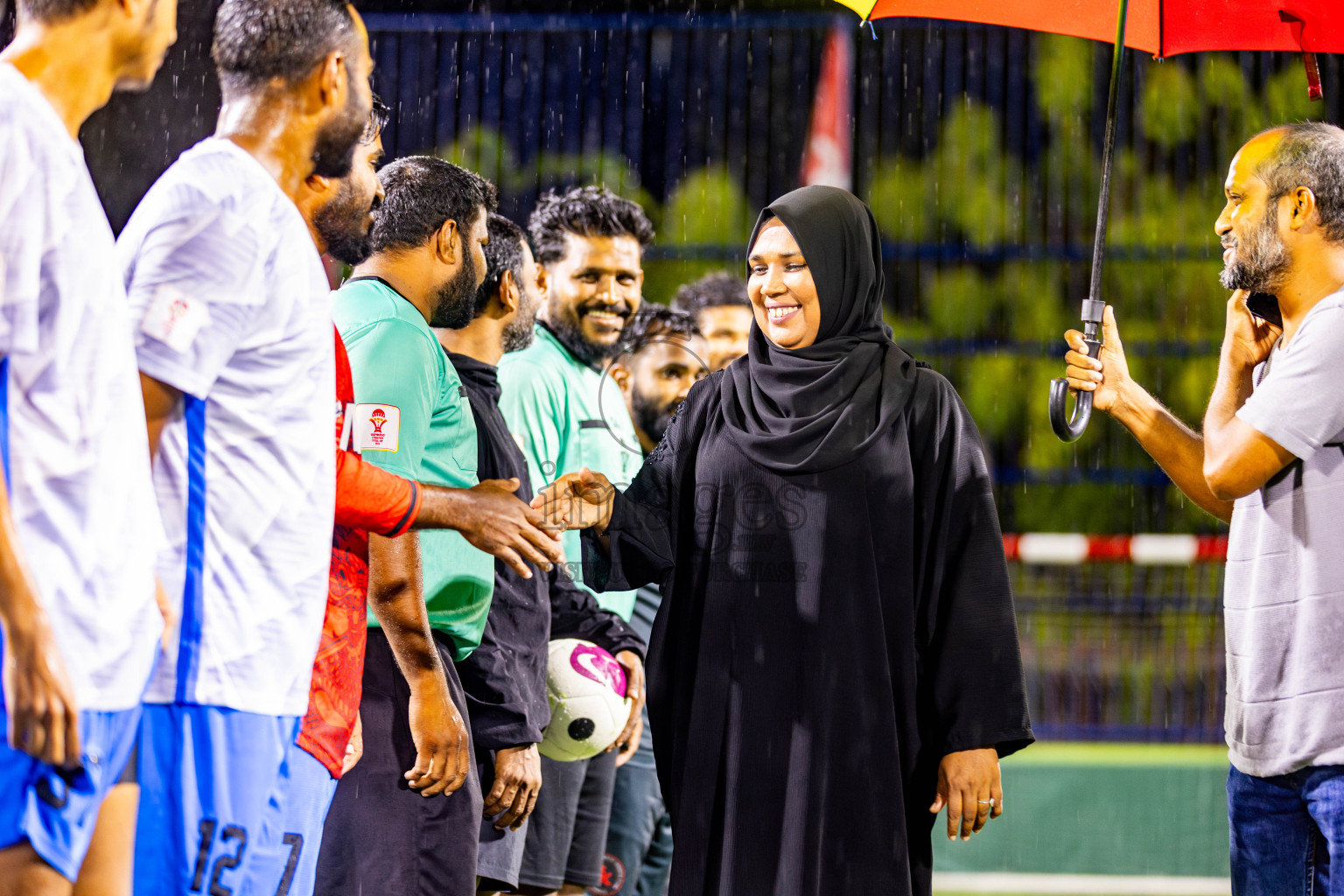 BK Sports Club vs Keawan FC in Day 6 of Eydhafushi Futsal Cup 2024 was held on Saturday, 13th April 2024, in B Eydhafushi, Maldives Photos: Nausham Waheed / images.mv