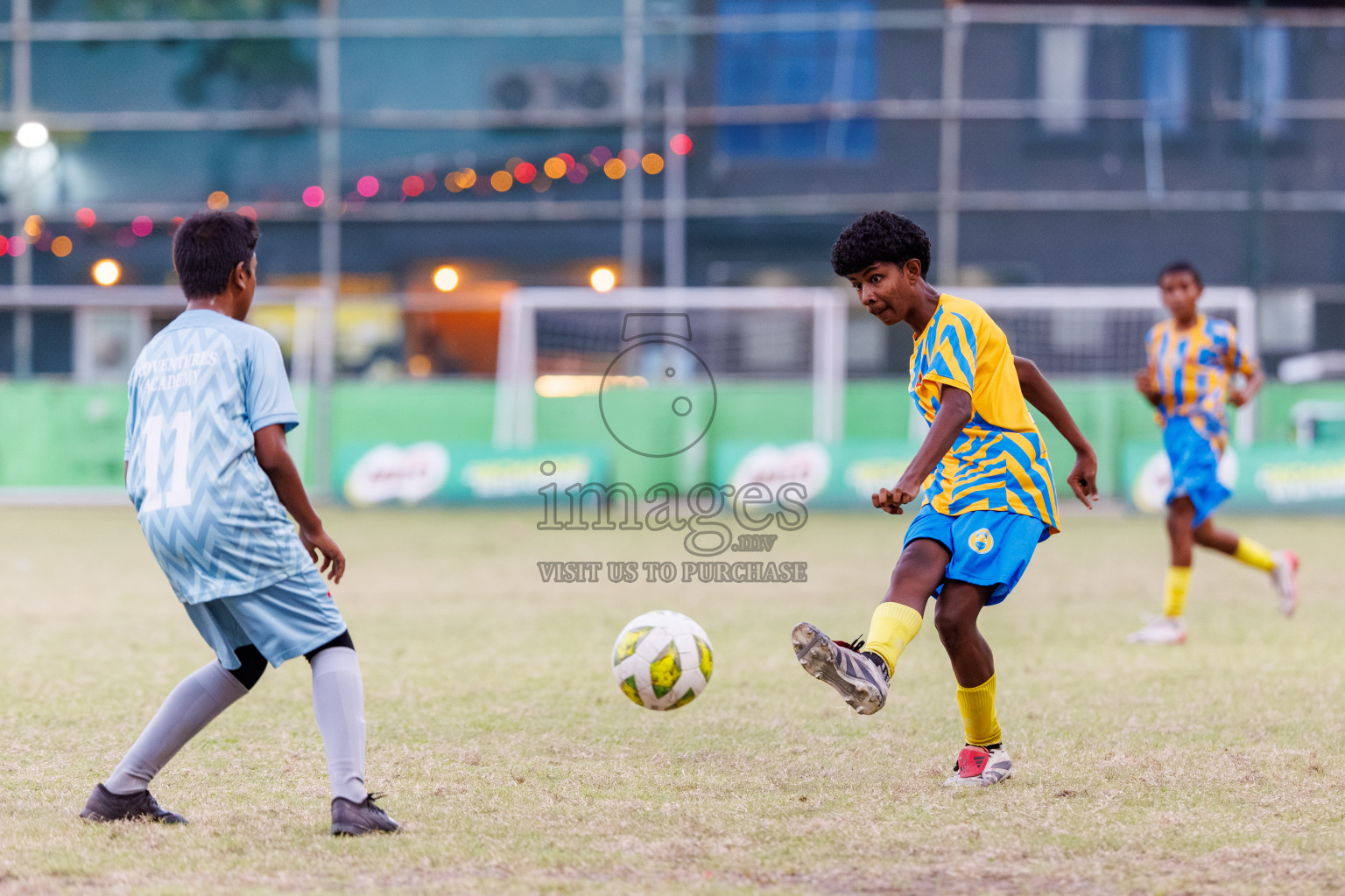 Day 4 of MILO Academy Championship 2025 (U14) was held on Sunday, 2nd November 2025 at Henveiru Football Grounds, Male', Maldives . 
Photos: Hassan Simah / images.mv