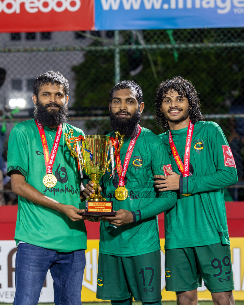HA Dhidhdhoo vs HA Vashafaru in Haa Alif Atoll Finals Day 28 of Golden Futsal Challenge 2025 was held on Saturday , 1st February 2025, in Hulhumale', Maldives. Photos: Abdulla Abeed / images.mv