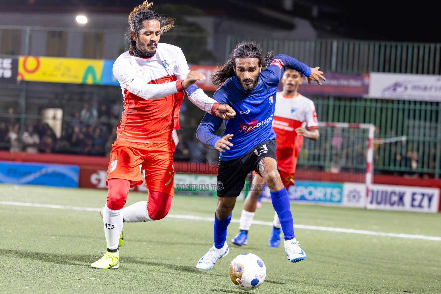 AA Mathiveri vs AA Rasdhoo in Day 15 of Golden Futsal Challenge 2025 was held on Sunday, 19th January 2025, in Hulhumale', Maldives. Photos: Ismail Thoriq / images.mv