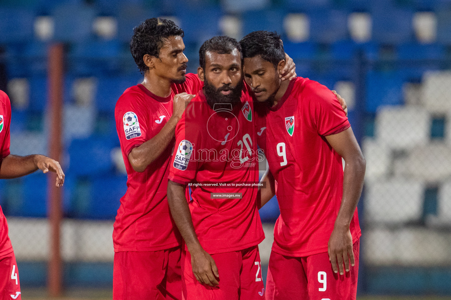 Maldives vs Bhutan in SAFF Championship 2023 held in Sree Kanteerava Stadium, Bengaluru, India, on Wednesday, 22nd June 2023. Photos: Nausham Waheed / images.mv