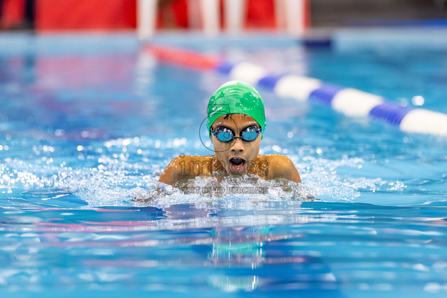 Day 4 of BML 6th National Kids Swimming Kids Festival 2025 held in Hulhumale', Maldives on Thursday, 6th November 2024. Photos: Hassan Simah / images.mv