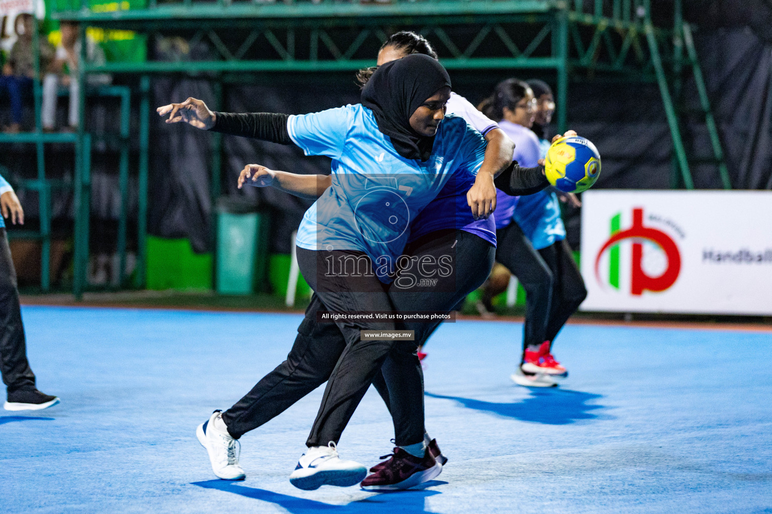 Day 2 of 7th Inter-Office/Company Handball Tournament 2023, held in Handball ground, Male', Maldives on Saturday, 17th September 2023 Photos: Nausham Waheed/ Images.mv