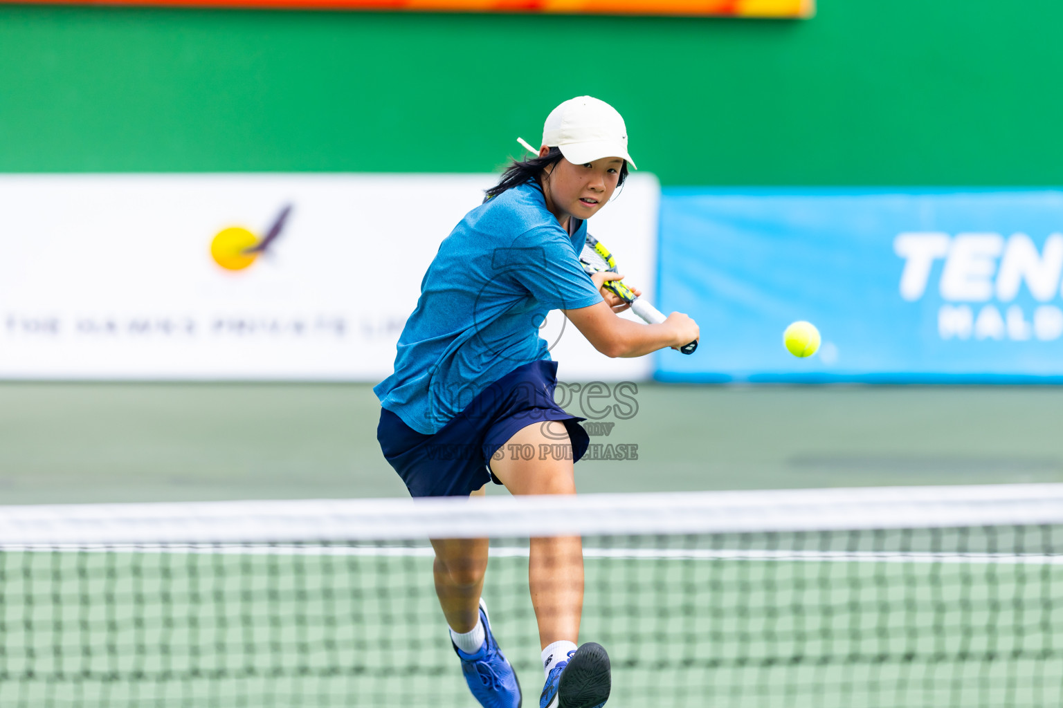 Day 5 of ATF Maldives Junior Open Tennis was held in Male' Tennis Court, Male', Maldives on Monday, 16th December 2024. Photos: Nausham Waheed/ images.mv