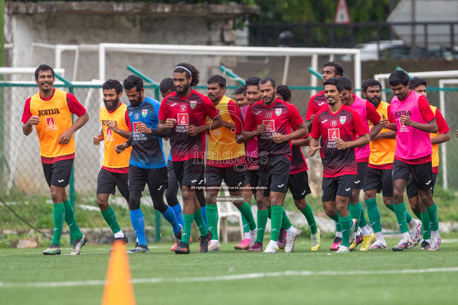 SAFF Championship training session of Team Maldives in Bangalore on Tuesday, 21st June 2023. Photos: Nausham Waheed / images.mv