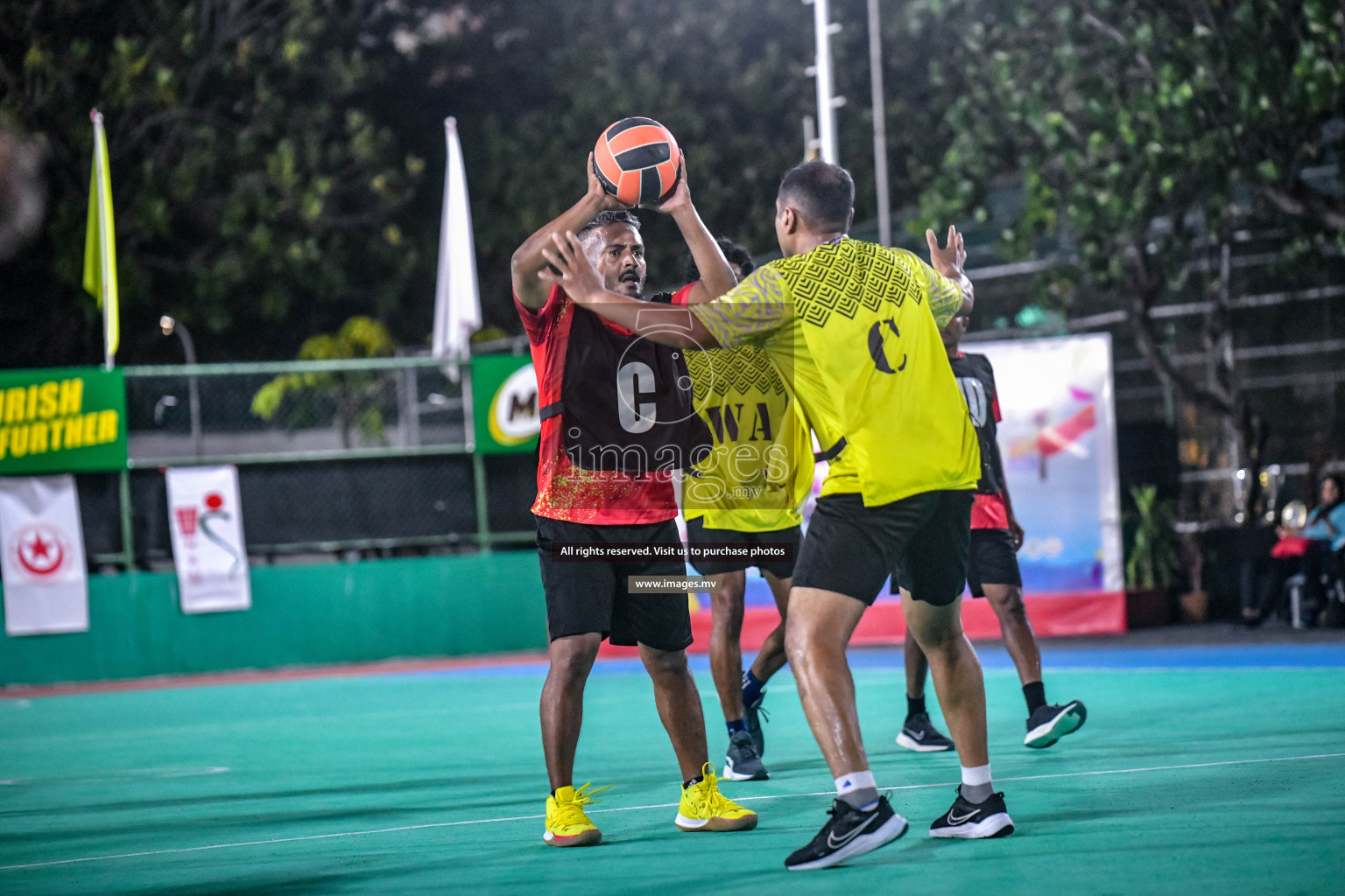 Final of Inter-School Parents Netball Tournament was held in Male', Maldives on 4th December 2022. Photos: Nausham Waheed / images.mv