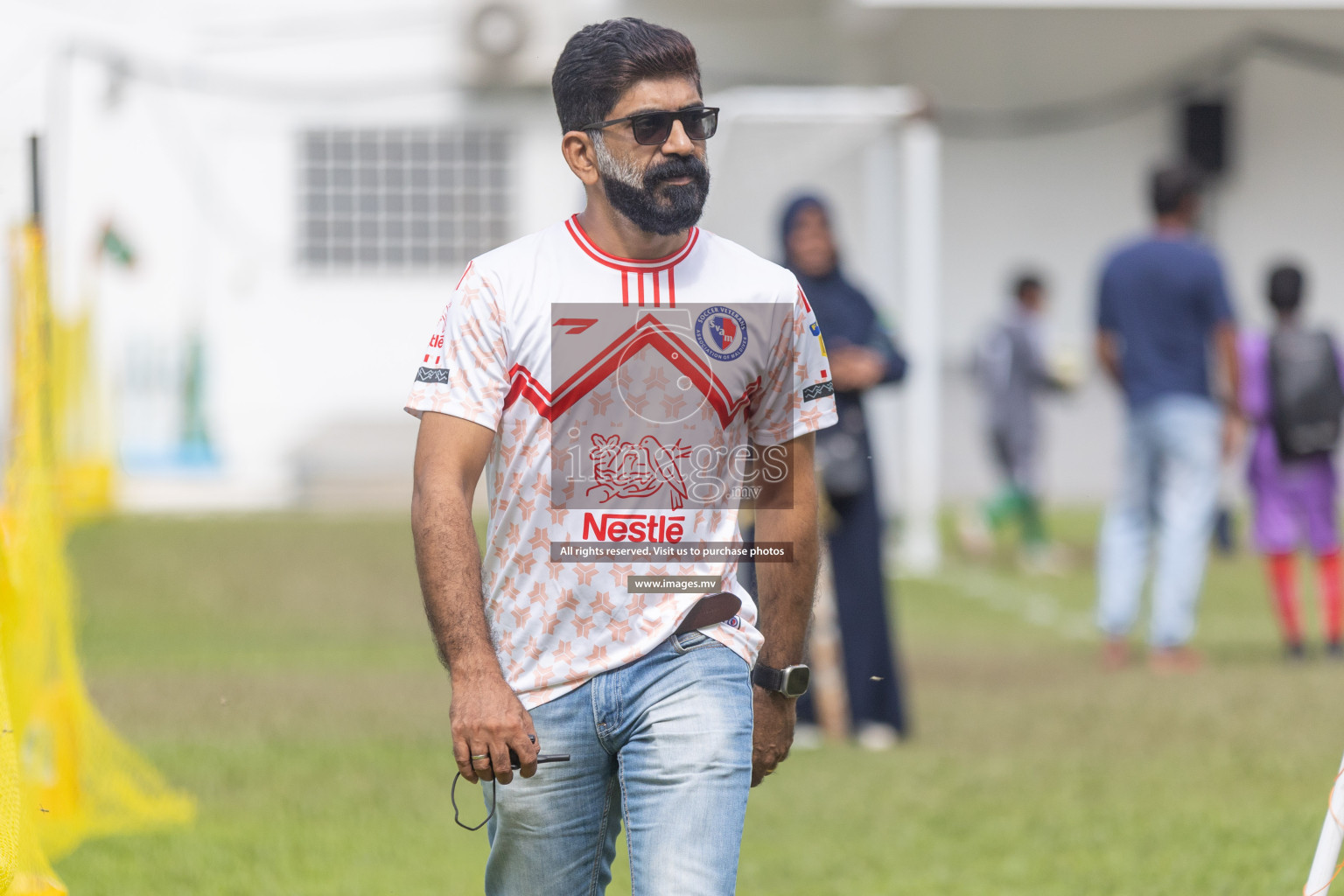 Day 2 of Nestle kids football fiesta, held in Henveyru Football Stadium, Male', Maldives on Thursday, 12th October 2023 Photos: Shuu Abdul Sattar / mages.mv