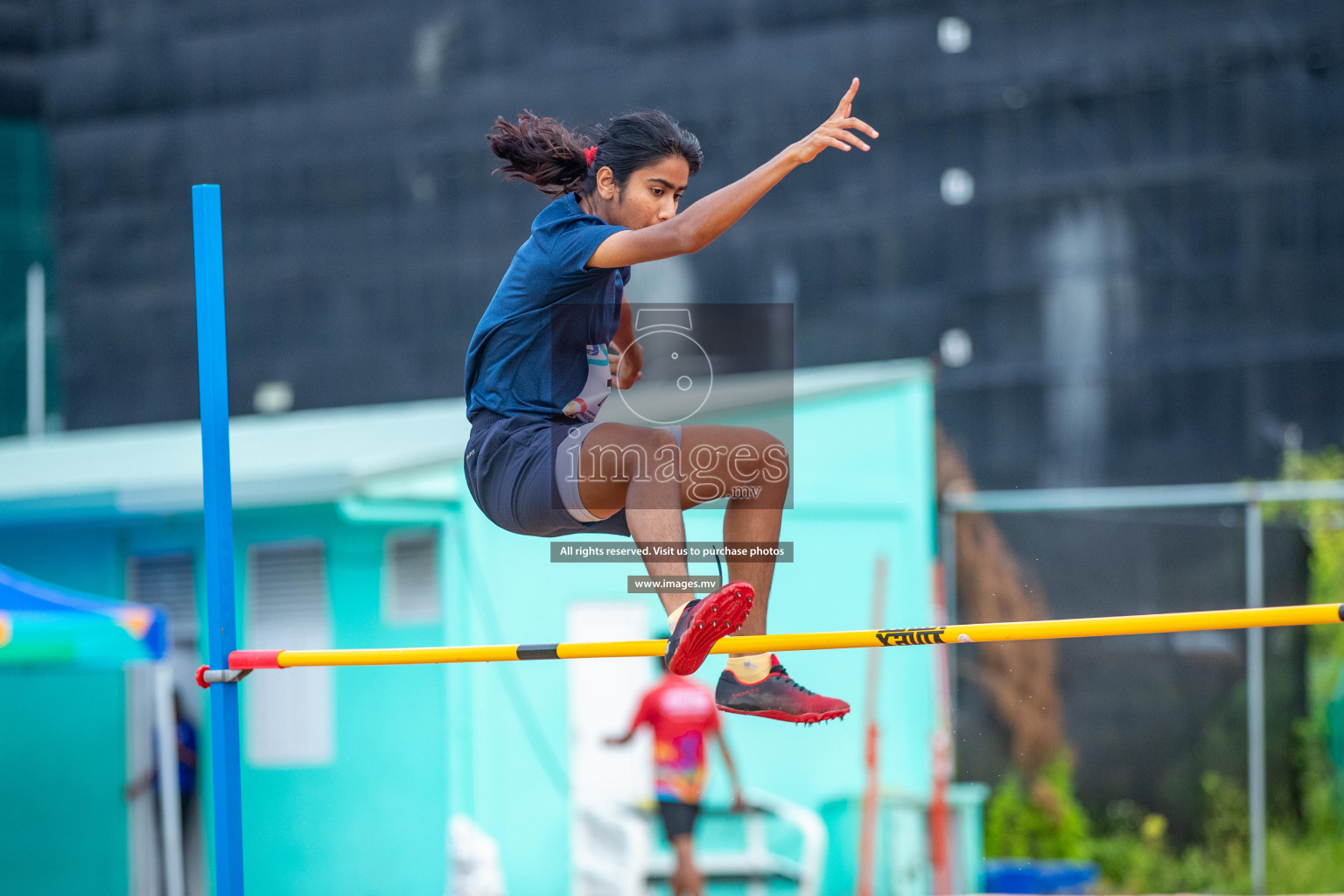 Day two of Inter School Athletics Championship 2023 was held at Hulhumale' Running Track at Hulhumale', Maldives on Sunday, 15th May 2023. Photos: Nausham Waheed / images.mv