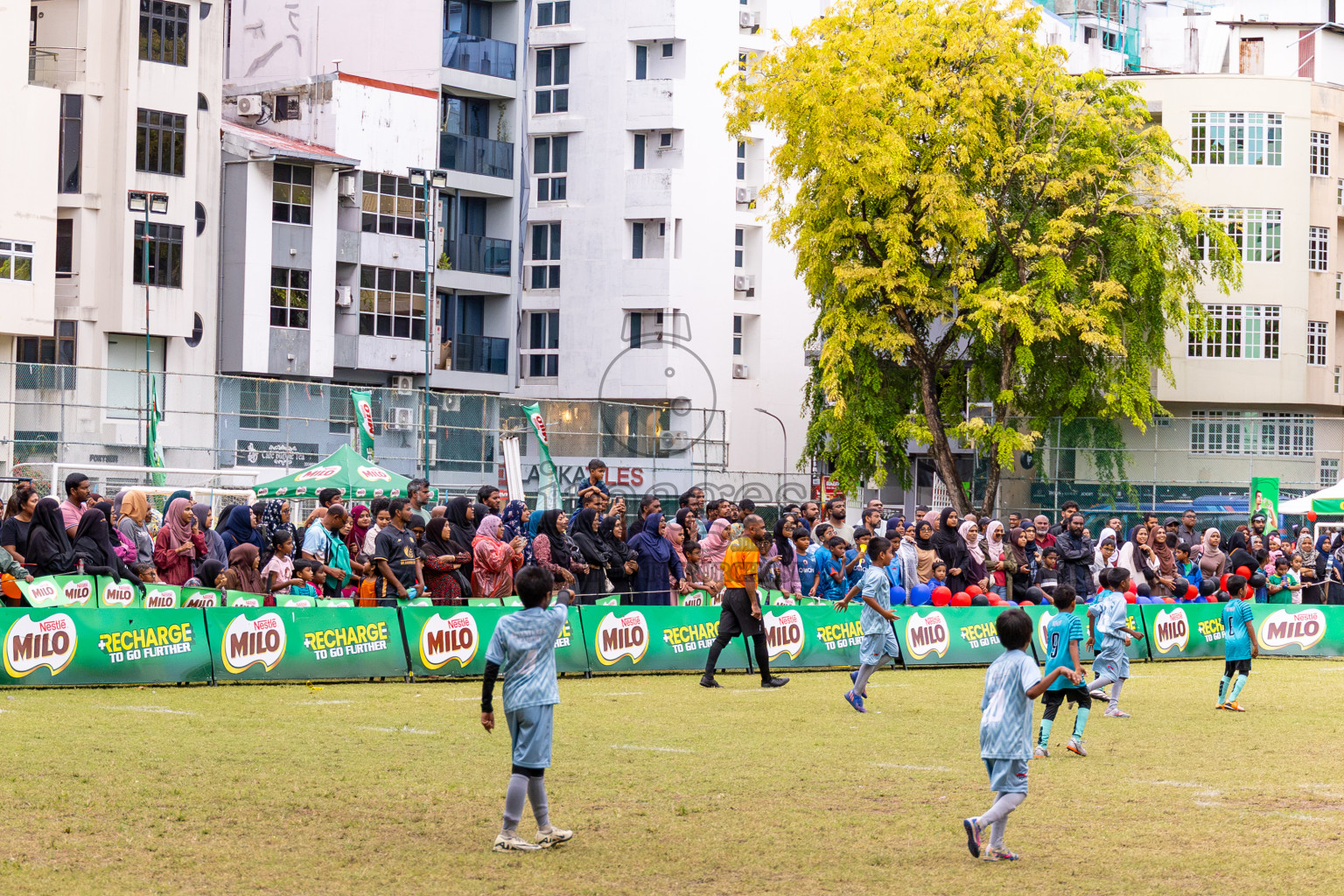 Day 3 of MILO SVAM Juniors 2025 (U-8) was held at Henveiru Stadium in Male', Maldives on Saturday, 28th June 2025. Photos: Ismail Thoriq / images.mv
