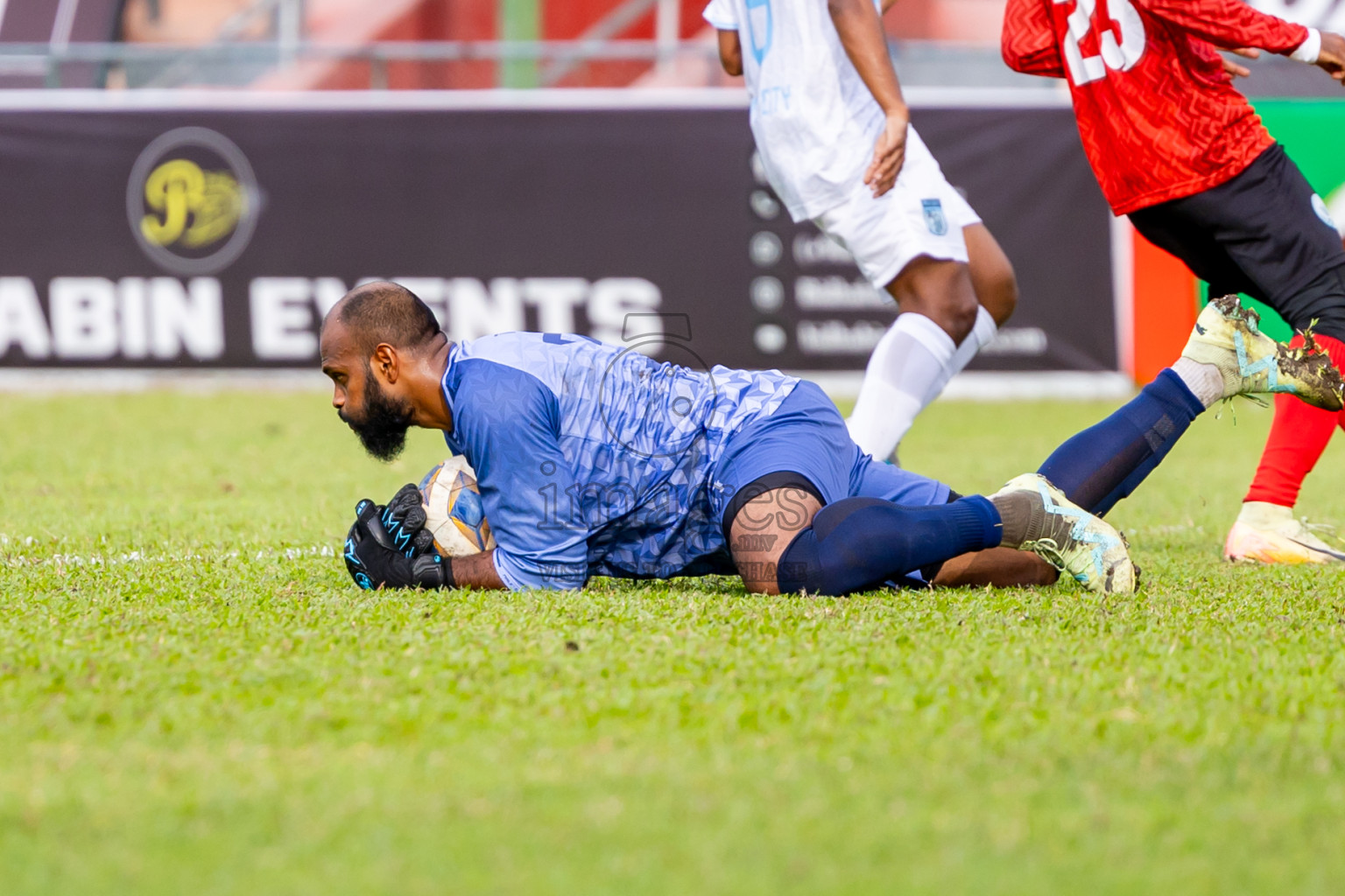 Eydhafushi vs Male' in Semi Finals of Gold Cup 2024 held at National Football Stadium on Saturday, 21st December 2024. Photos: Nausham Waheed / Images.mv