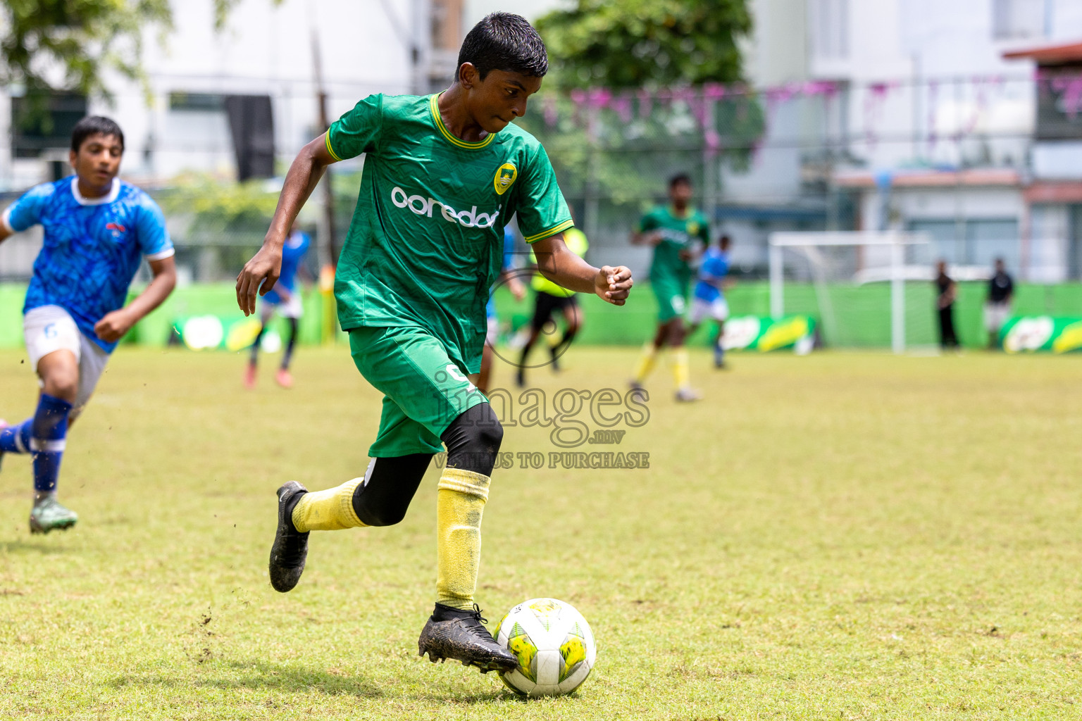 Day 4 of MILO Academy Championship 2024 (U-14) was held in Henveyru Stadium, Male', Maldives on Sunday, 3rd November 2024.
Photos: Ismail Thoriq /  Images.mv