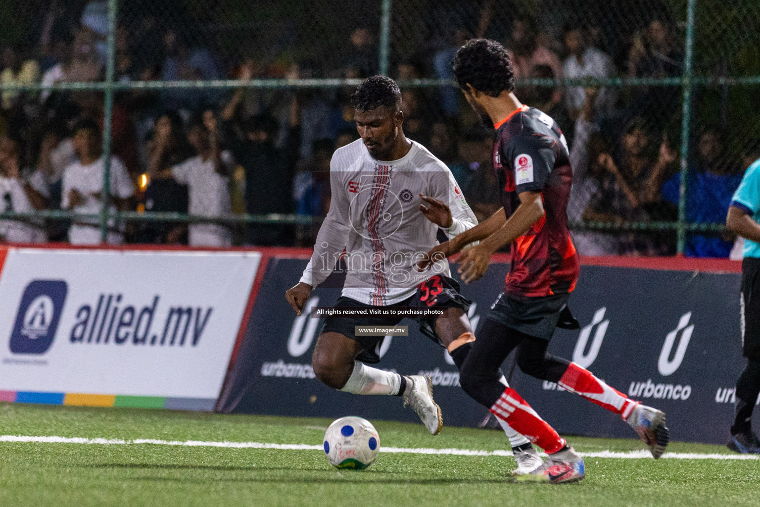 Aasandha vs Prisons RC in Club Maldives Cup 2023 held in Hulhumale, Maldives, on Monday, 17th July 2023 Photos: Nausham Waheed / images.mv