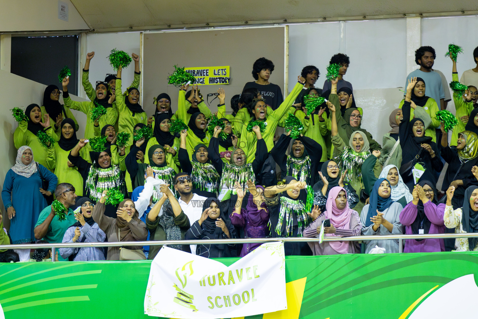 Day 15 of 25th Inter-School Netball Tournament was held in Social Center at Male', Maldives on Monday, 26th August 2024. Photos: Mohamed Mahfooz Moosa / images.mv