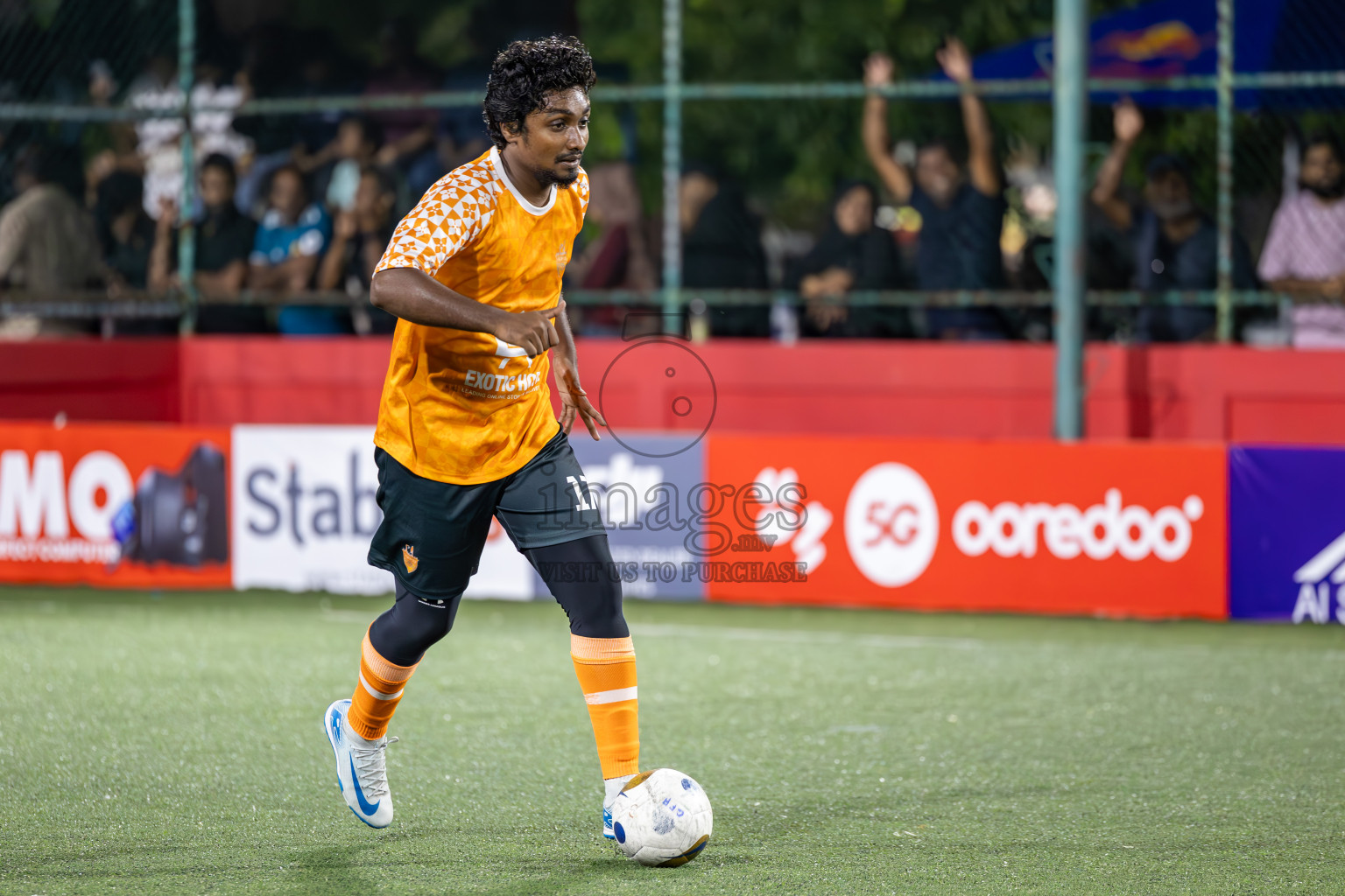 ADh Hangnaameedhoo vs ADh Kunburudhoo in Day 15 of Golden Futsal Challenge 2025 was held on Sunday, 19th January 2025, in Hulhumale', Maldives. Photos: Ismail Thoriq / images.mv
