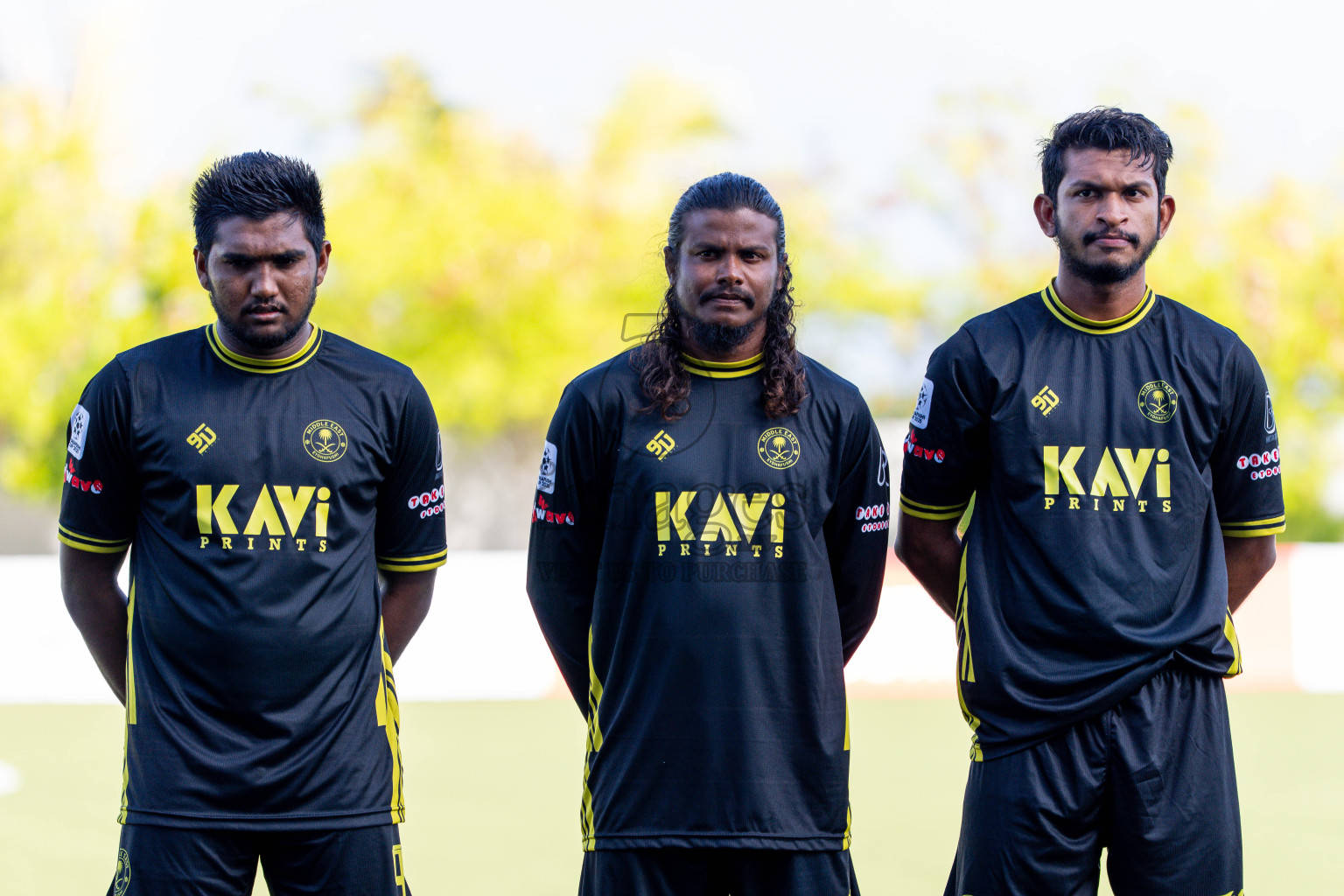 Velaa Sports Club vs Team Middle East in Day 3 of Eydhafushi Cup 2025 held in Eydhafushi Football Stadium at B. Eydhafushi, Maldives on Sunday, 7th September 2025. Photos: Arif Rasheed / images.mv