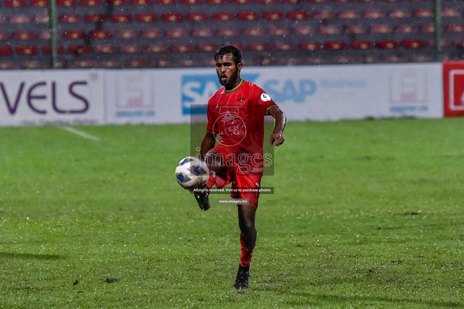 Super United Sports vs Da Grande in Dhivehi Premier League Qualification 22 on 30th Aug 2022, held in National Football Stadium, Male', Maldives Photos: Nausham Waheed / Images.mv