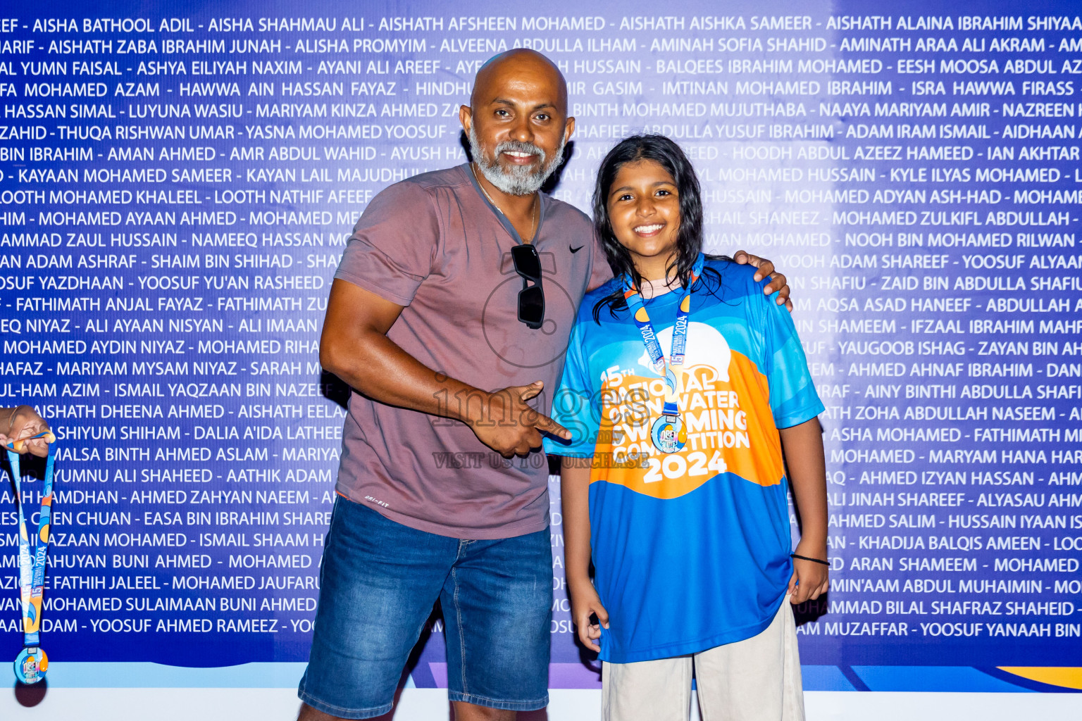 15th National Open Water Swimming Competition 2024 held in Kudagiri Picnic Island, Maldives on Saturday, 28th September 2024. Photos: Nausham Waheed / images.mv