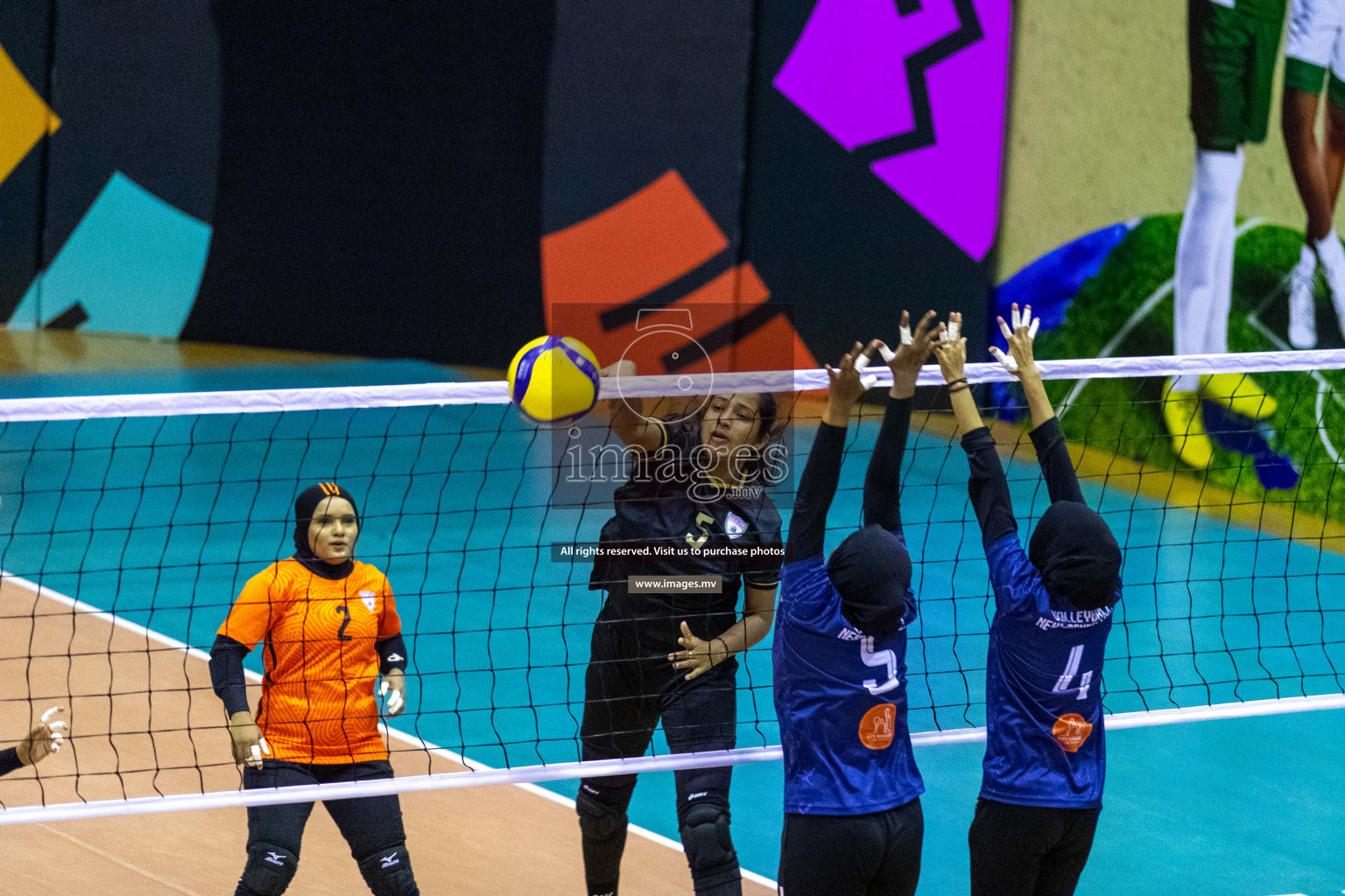 Volleyball Association Cup 2022-Women's Division-Match Day 1 was held in Male', Maldives on Tuesday, 24th May 2022.  Photos By: Ismail Thoriq / images.mv