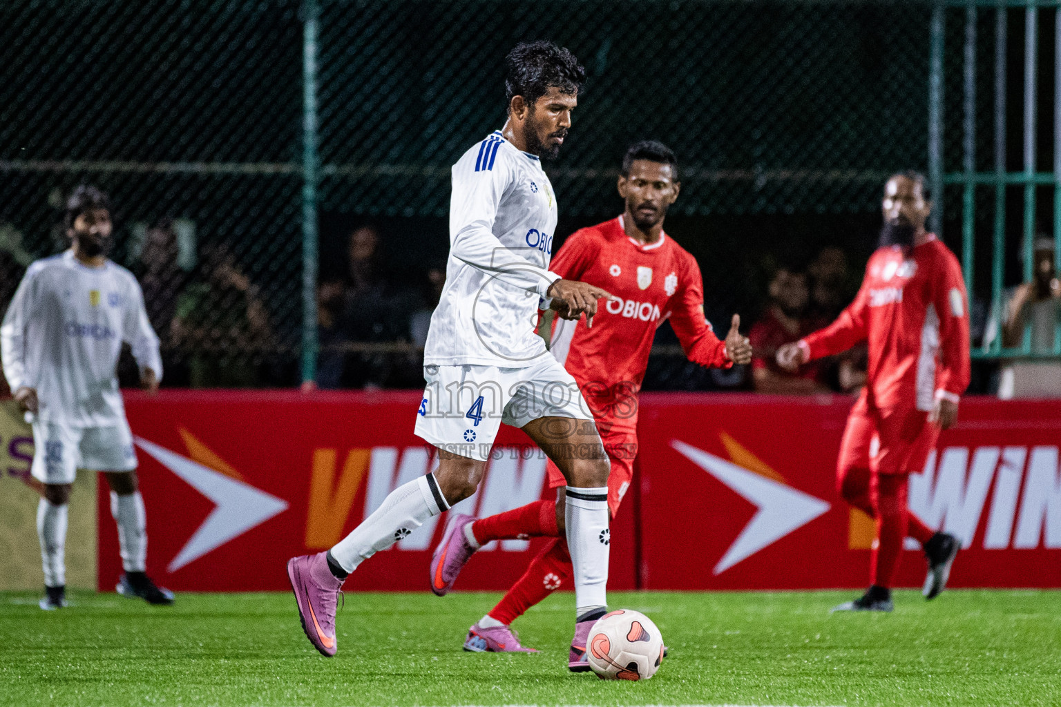 CC SPORTS CLUB vs MYLO CITY SPORTS CLUB in Kings Cup of Club Maldives Cup 2025 held in Rehendi Futsal Ground, Hulhumale', Maldives on Wednesday, 3rd September 2025. Photos: Areef, Yasna / images.mv