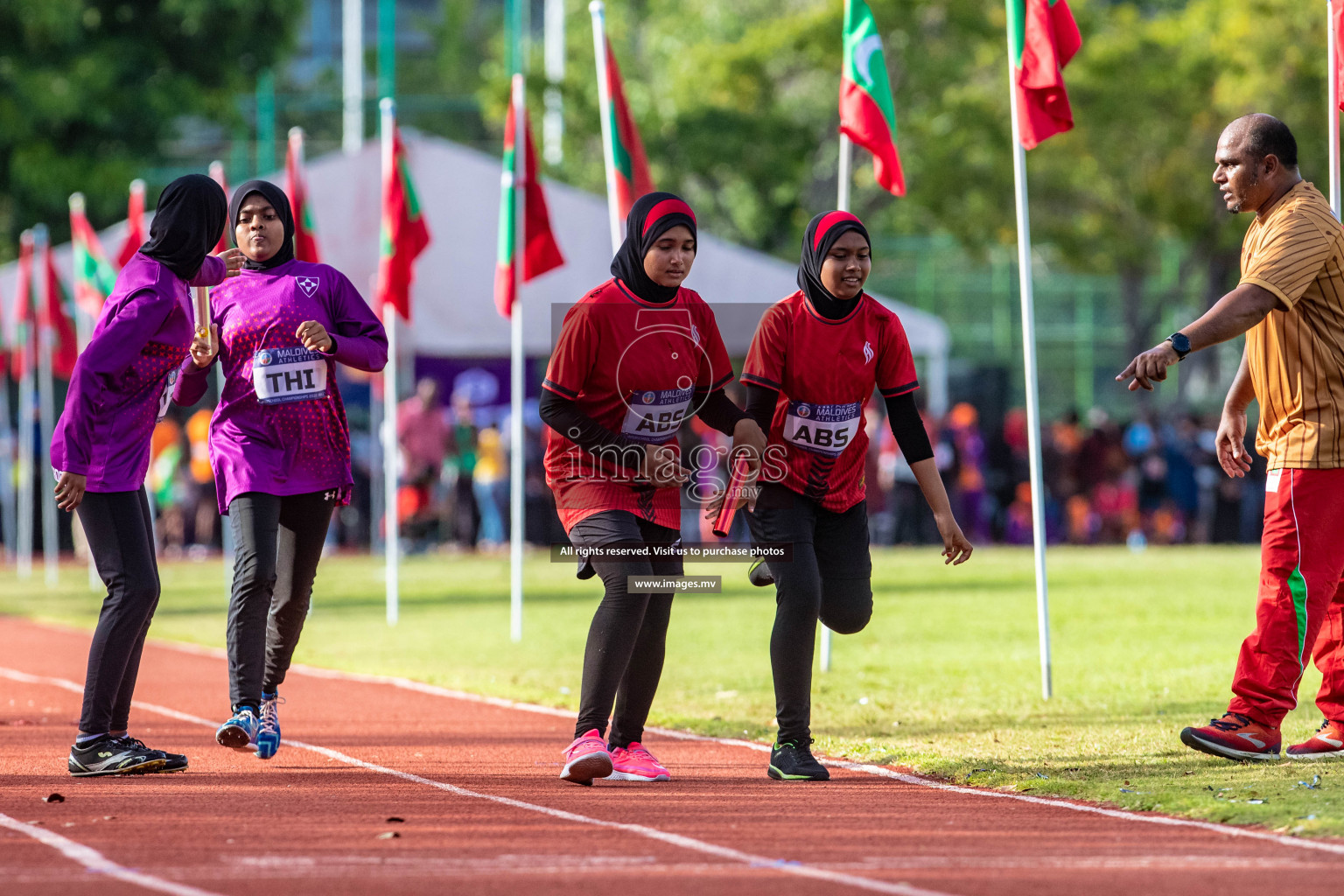 Day 3 of Inter-School Athletics Championship held in Male', Maldives on 25th May 2022. Photos by: Maanish / images.mv