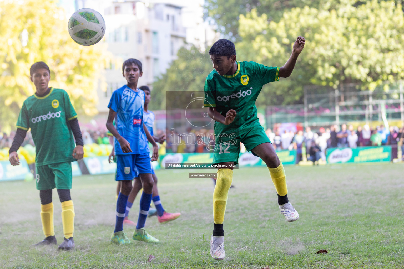 Day 2 of MILO Academy Championship 2023 (U12) was held in Henveiru Football Grounds, Male', Maldives, on Saturday, 19th August 2023. Photos: Shuu / images.mv