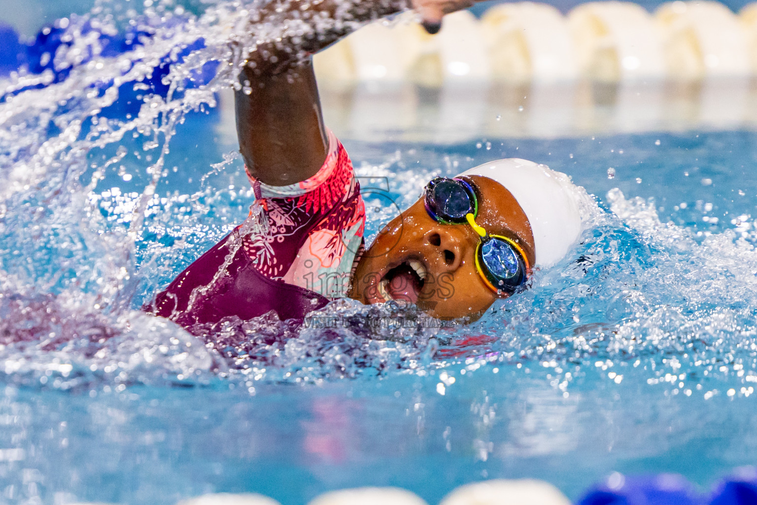 Day 3 of BML 5th National Swimming Kids Festival 2024 held in Hulhumale', Maldives on Wednesday, 20th November 2024. Photos: Nausham Waheed / images.mv