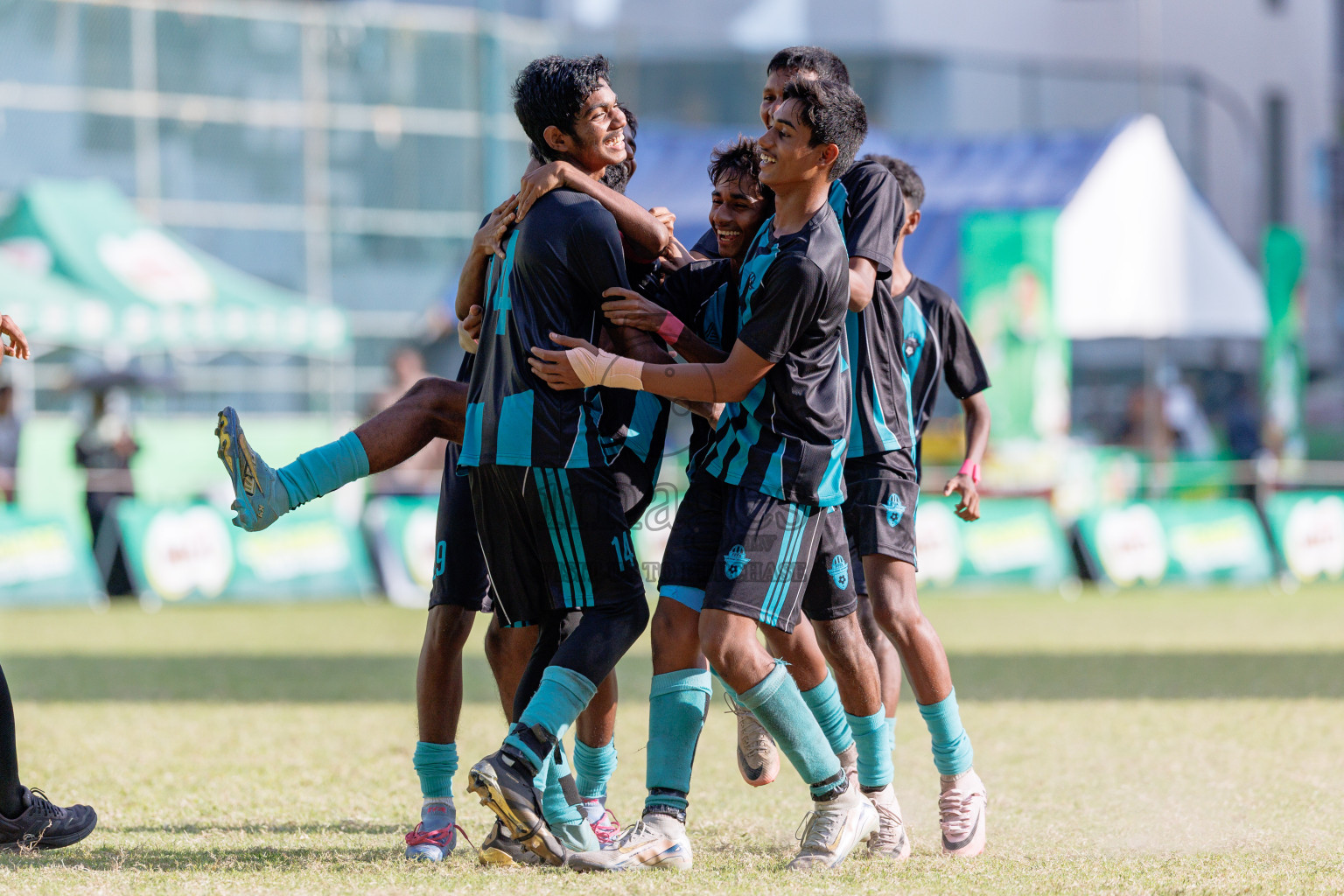 Day 4 of MILO Academy Championship 2025 (U14) was held on Sunday, 2nd November 2025 at Henveiru Football Grounds, Male', Maldives . 
Photos: Hassan Simah / images.mv