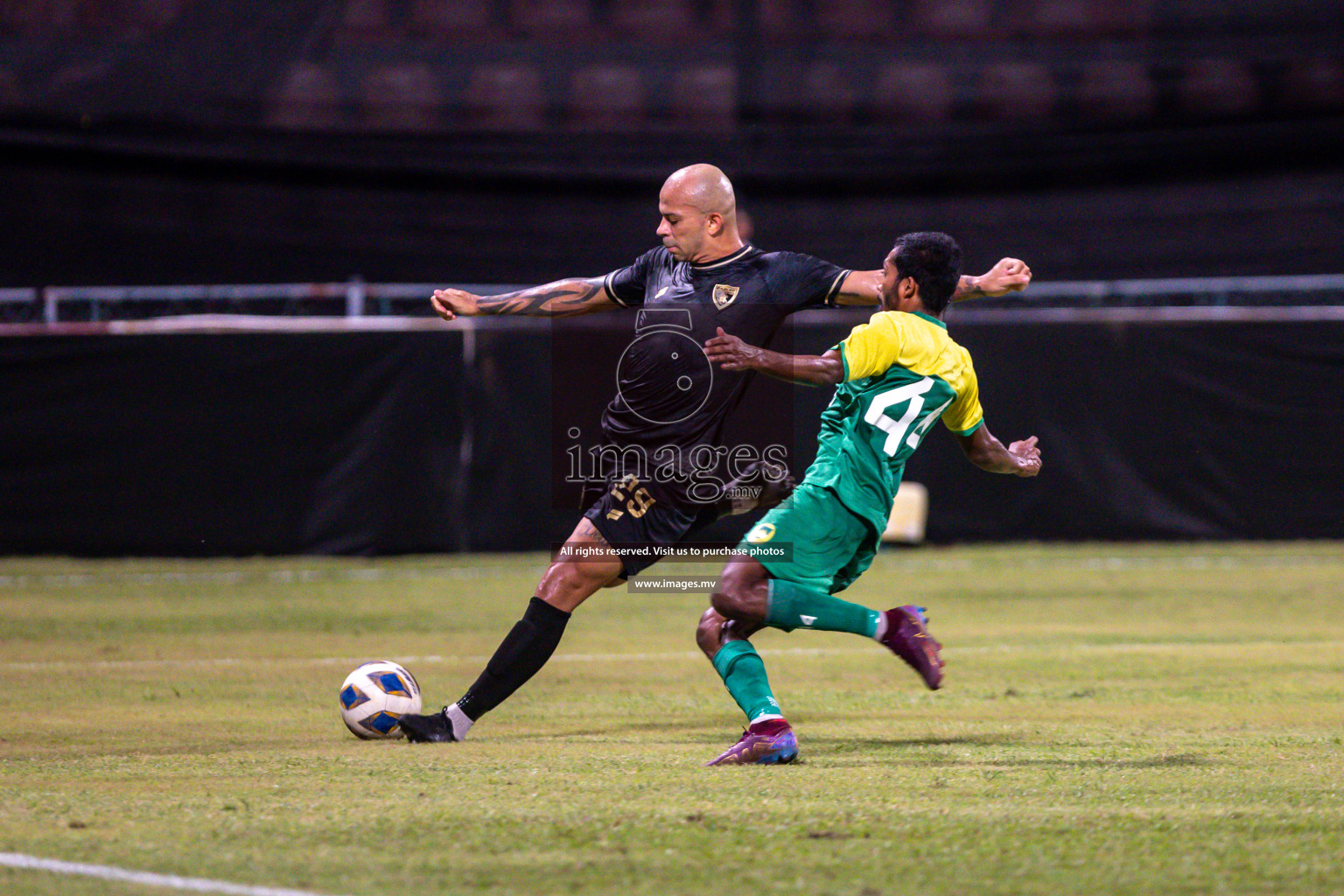 President's Cup 2023 Final - Maziya Sports & Recreation vs Club Eagles, held in National Football Stadium, Male', Maldives  Photos: Mohamed Mahfooz Moosa and Nausham Waheed/ Images.mv