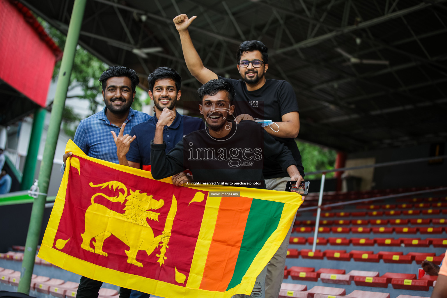 Bangladesh vs Sri Lanka in SAFF Championship 2021 held on 1st October 2021 in Galolhu National Stadium, Male', Maldives