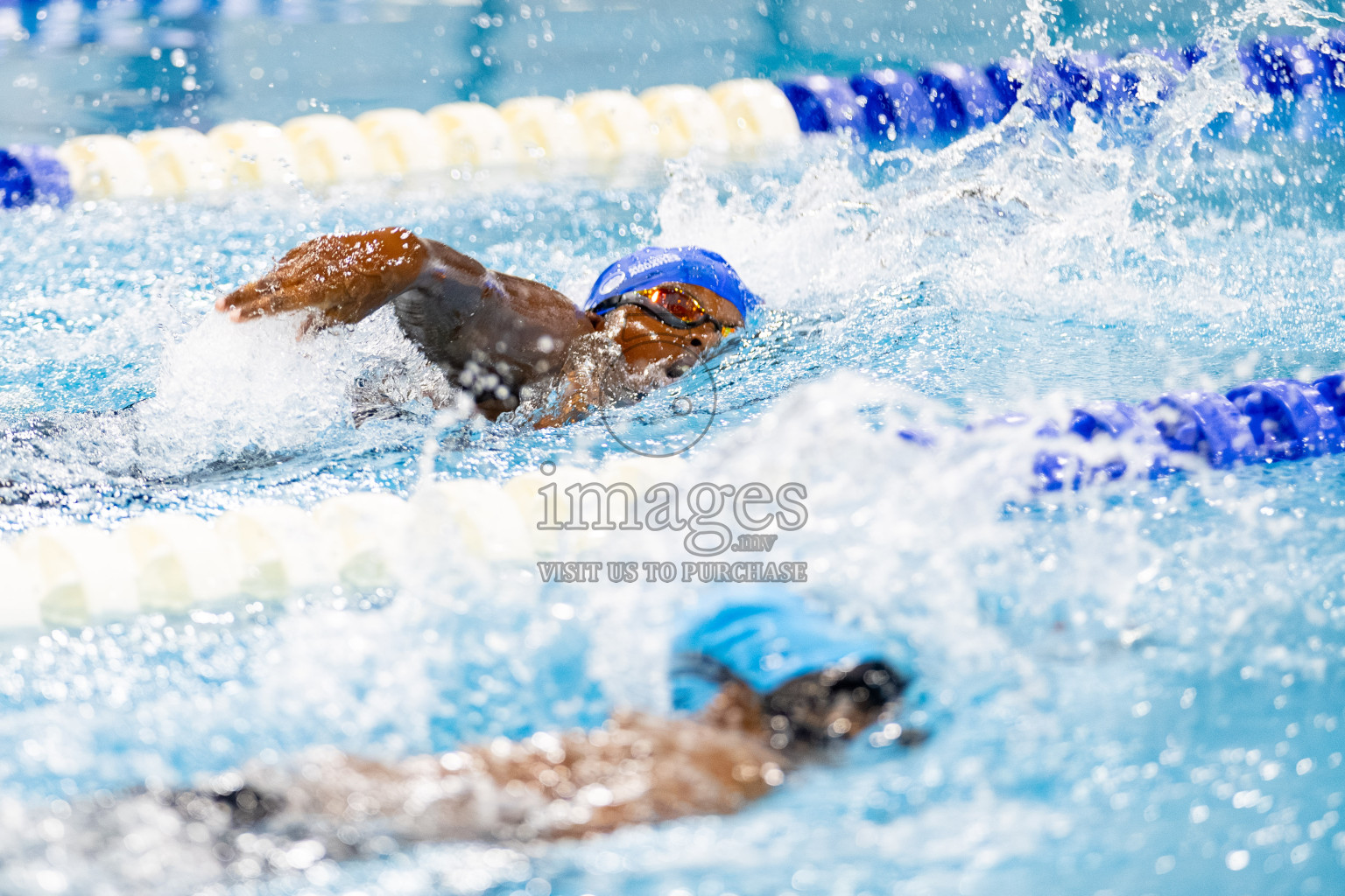 Day 2 of BML 6th National Kids Swimming Kids Festival 2025 held in Hulhumale', Maldives on Tuesday, 4th November 2024. Photos: Hassan Simah / images.mv